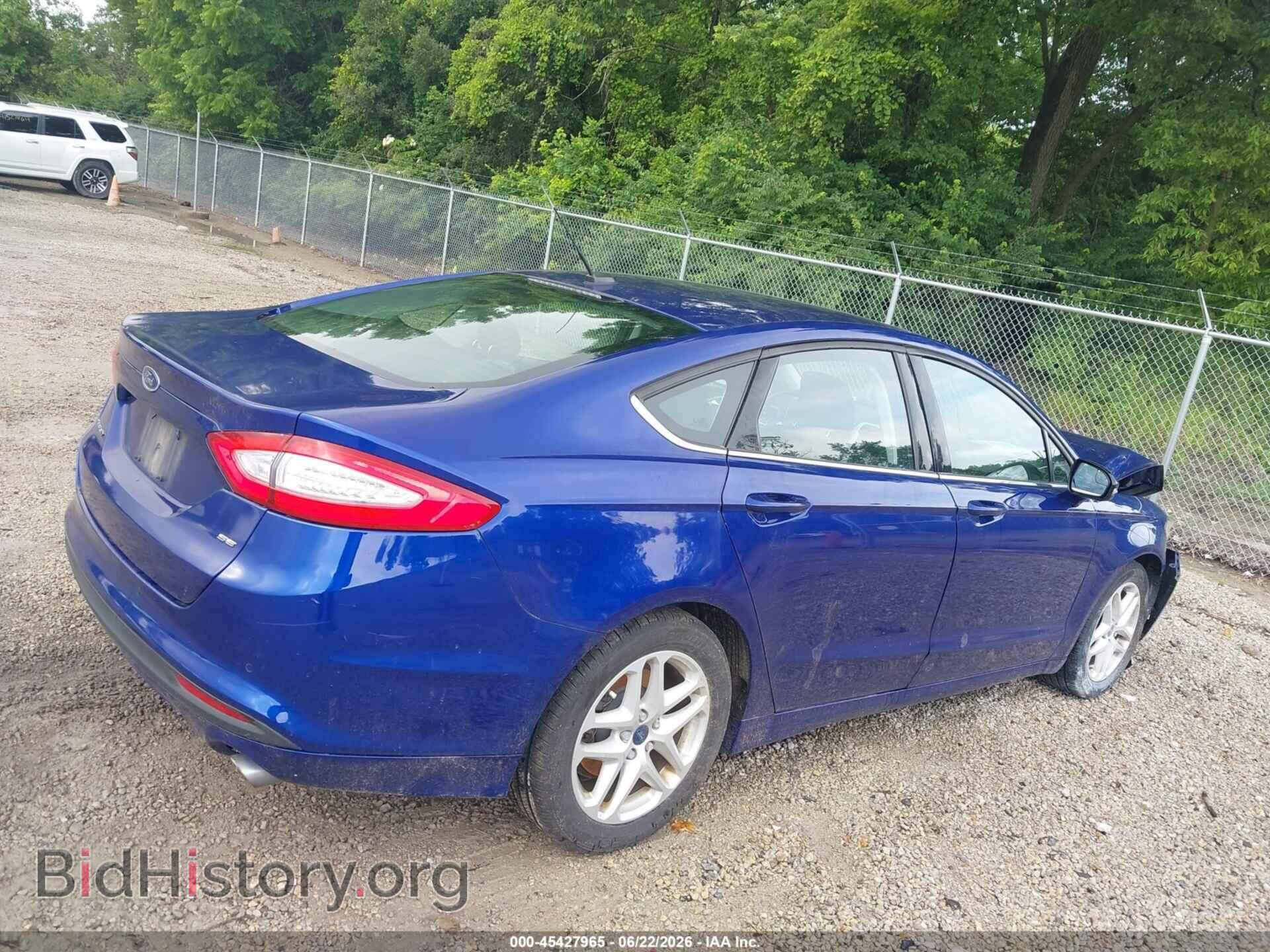2014 FORD FUSION - VIN: 3FA6P0H7XER374975 - Фото 4