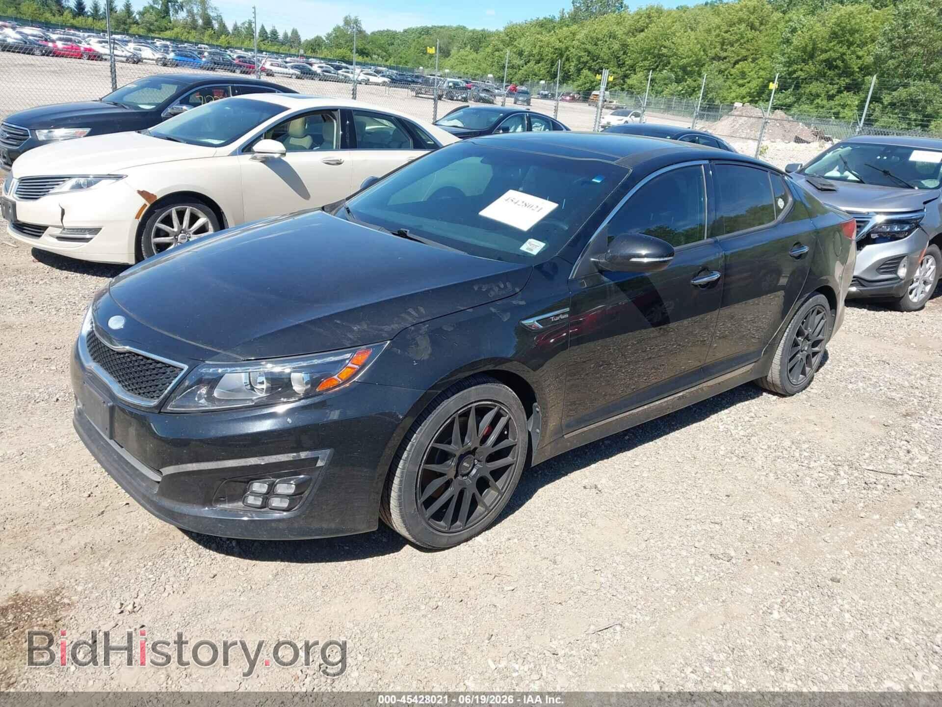 2014 KIA OPTIMA - VIN: 5XXGR4A68EG350075 - Фото 2