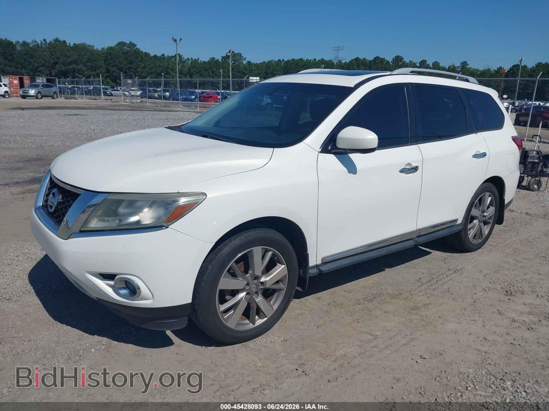 2014 NISSAN PATHFINDER - VIN: 5N1AR2MN2EC716573 - Фото 2