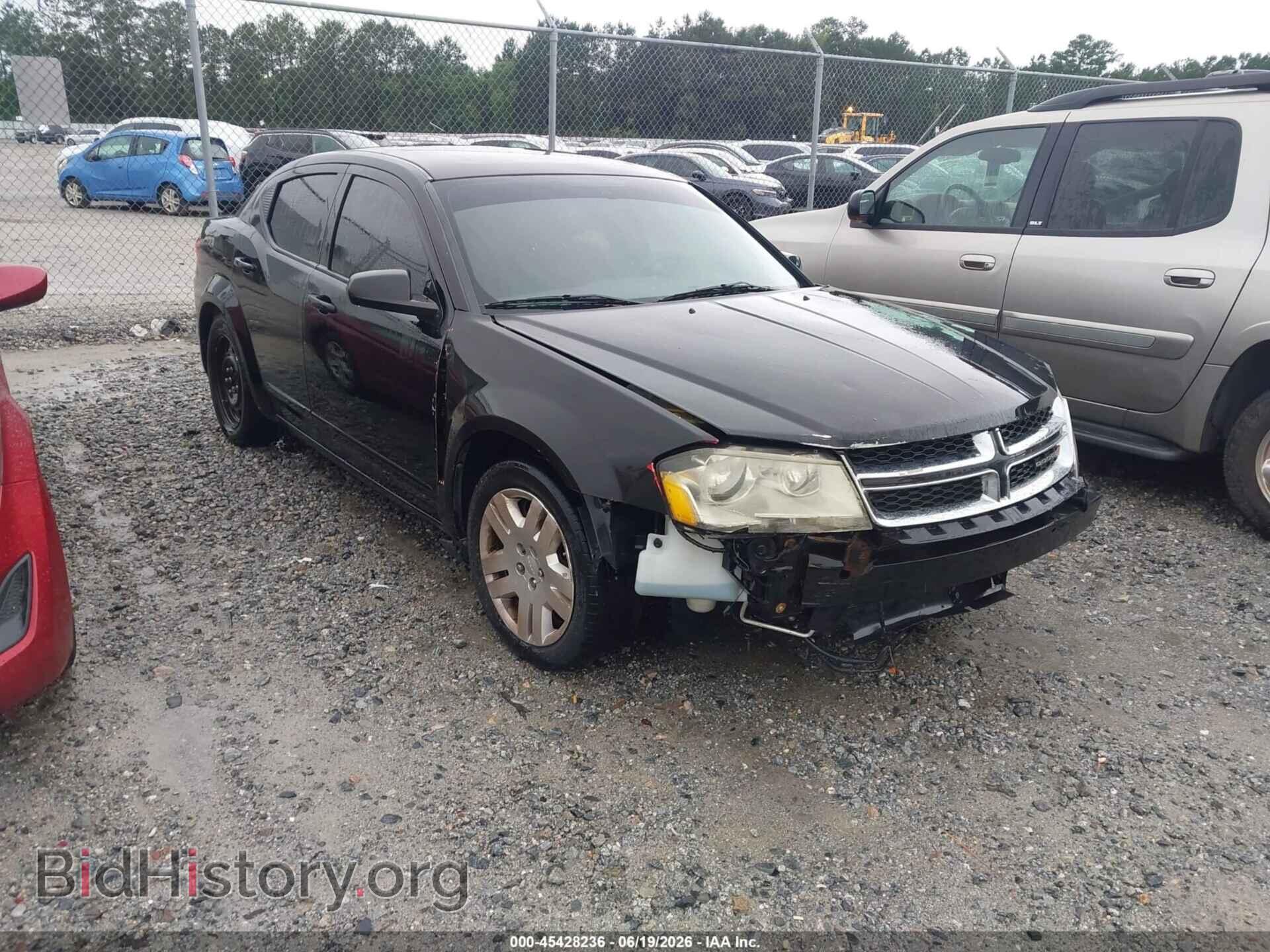 Photo 1C3CDZAB1CN237355 - DODGE AVENGER 2012