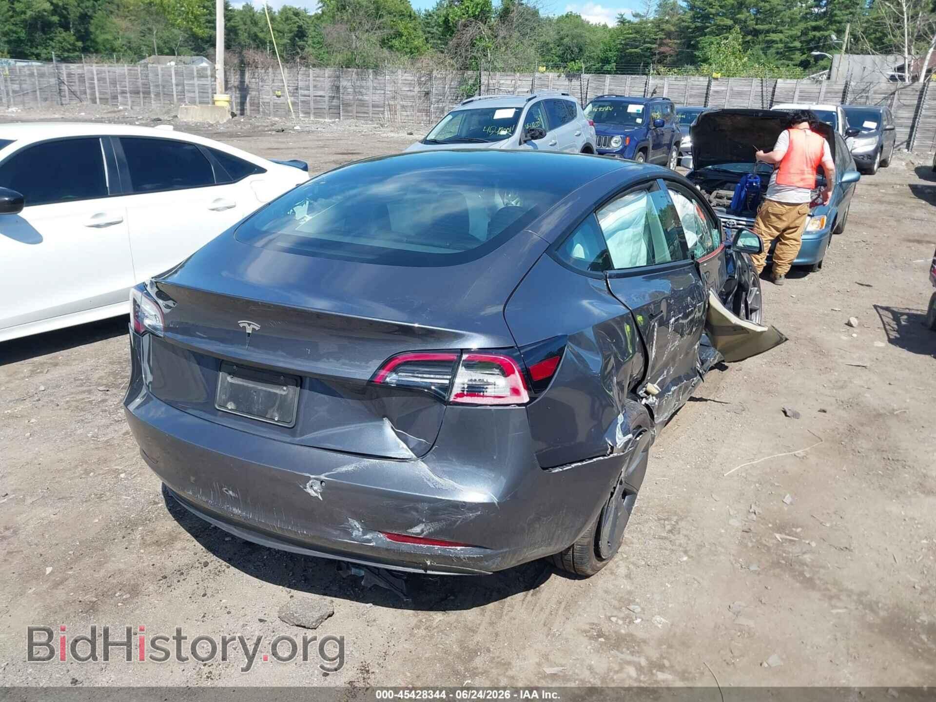 2022 TESLA MODEL 3 - VIN: 5YJ3E1EA9NF352654 - Фото 4