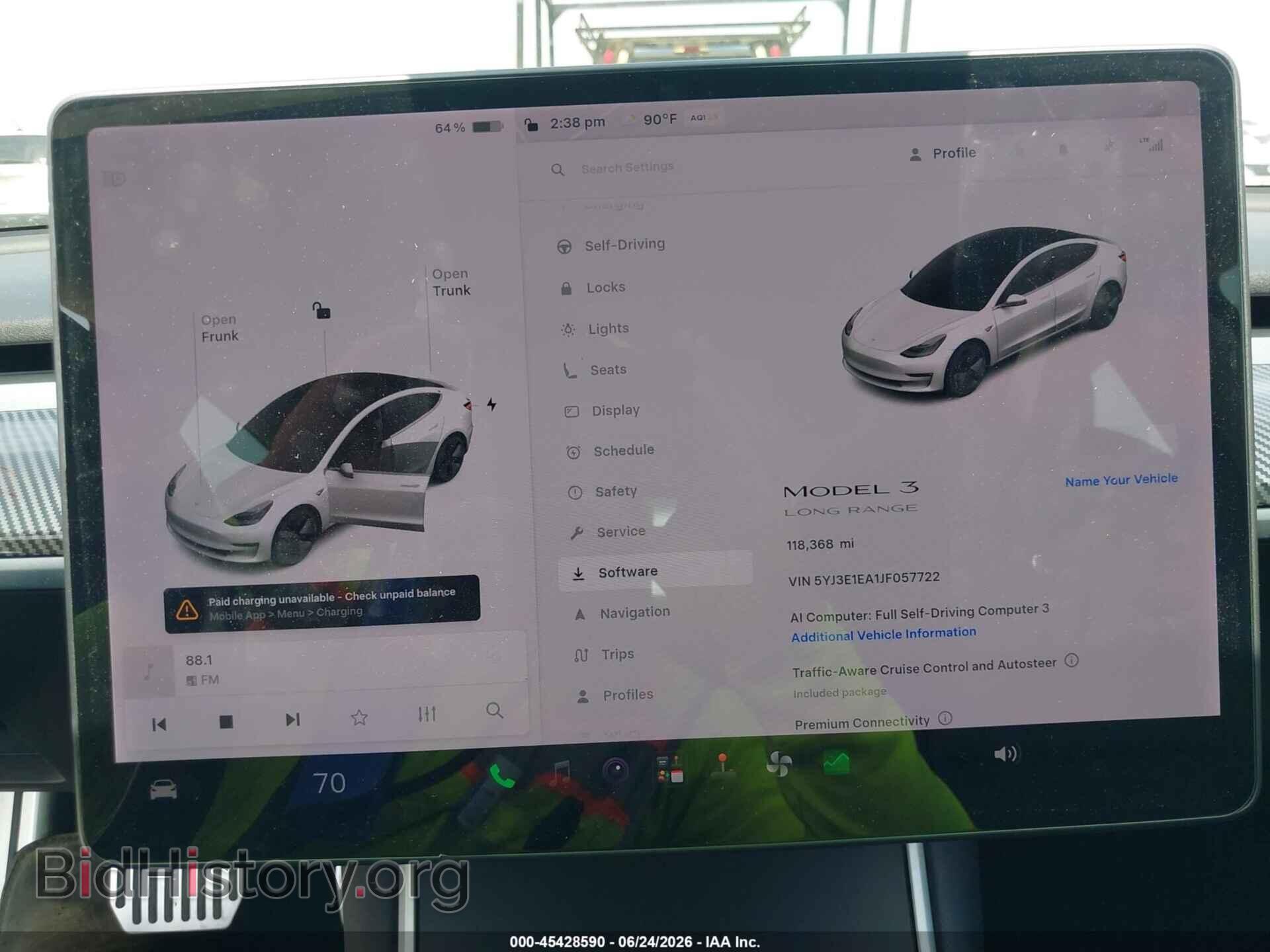 2018 TESLA MODEL 3 - VIN: 5YJ3E1EA1JF057722 - Photo 7
