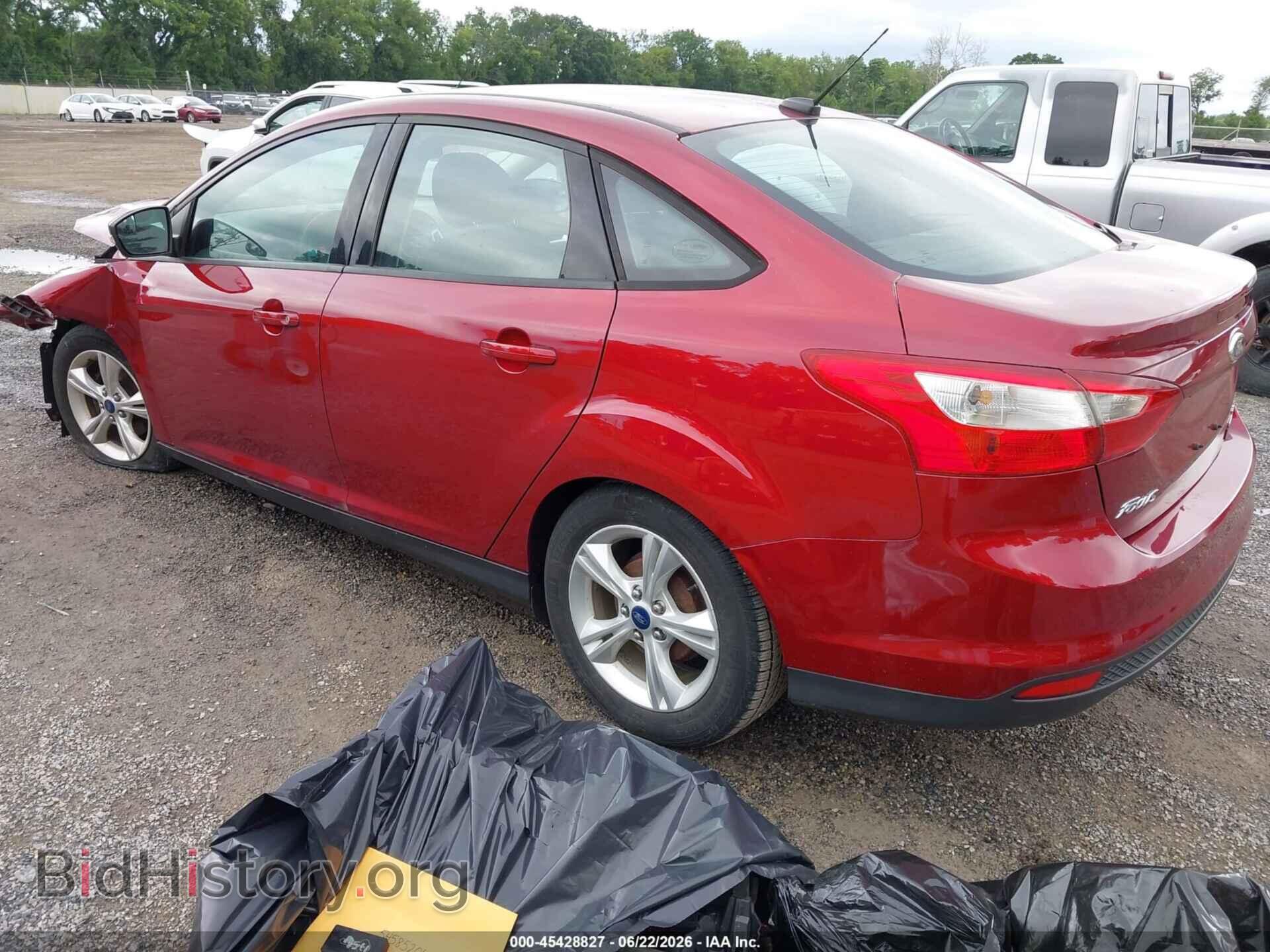 2014 FORD FOCUS - VIN: 1FADP3F2XEL354093 - Фото 3