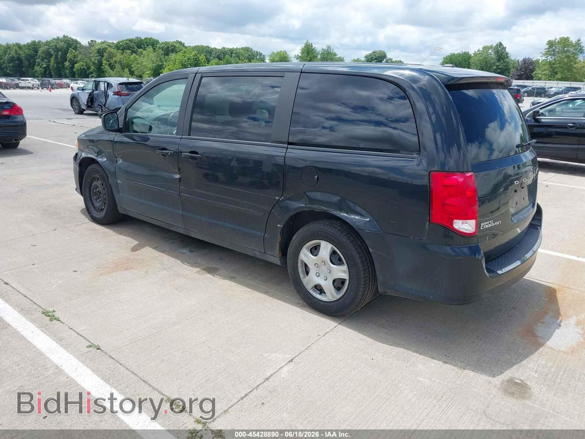 2012 DODGE GRAND CARAVAN - VIN: 2C4RDGBG5CR407448 - Фото 3