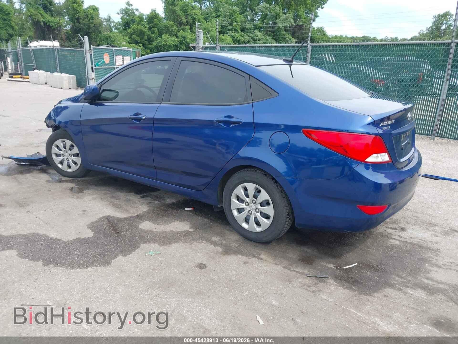 2016 HYUNDAI ACCENT - VIN: KMHCT4AE9GU044759 - Фото 3