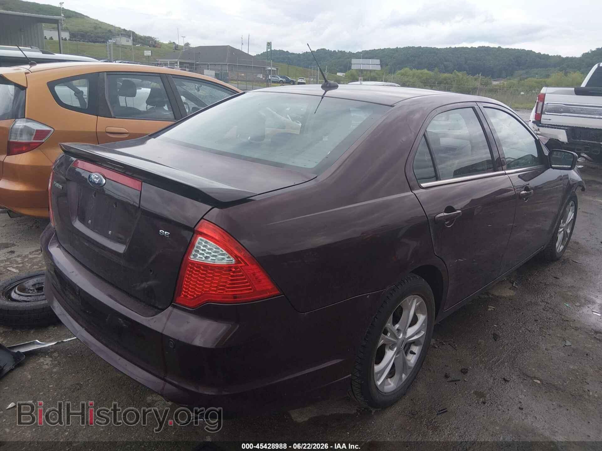 2012 FORD FUSION - VIN: 3FAHP0HA3CR409874 - Фото 4