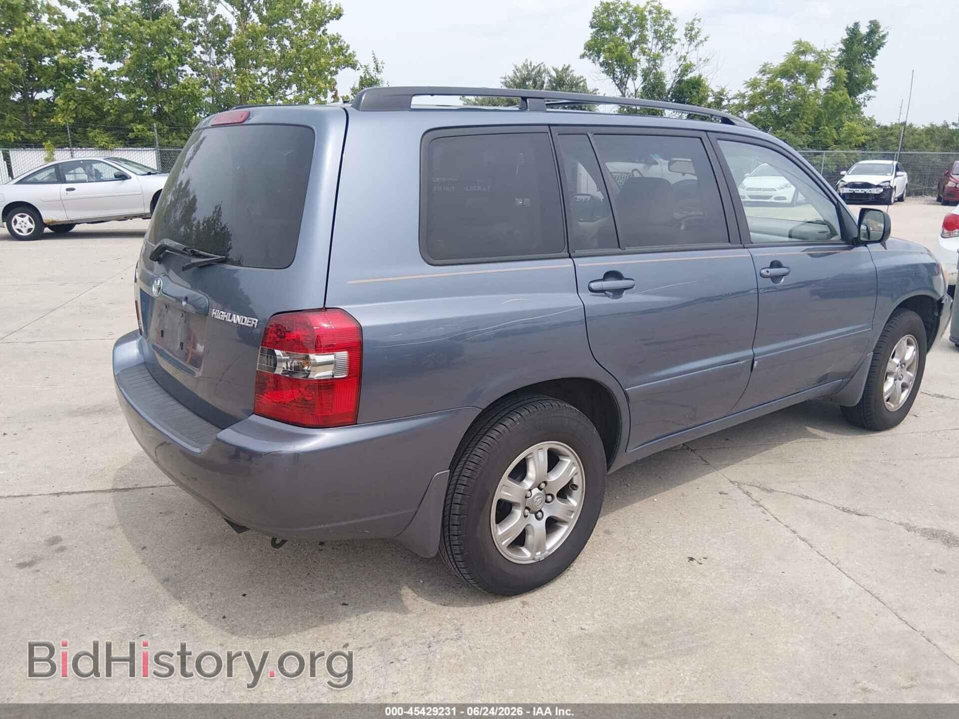 2006 TOYOTA HIGHLANDER - VIN: JTEDP21A460106830 - Фото 4