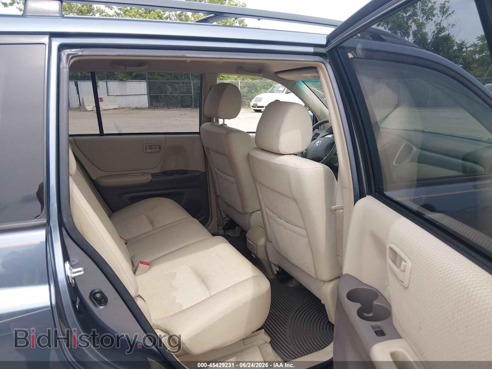 2006 TOYOTA HIGHLANDER - VIN: JTEDP21A460106830 - Фото 8
