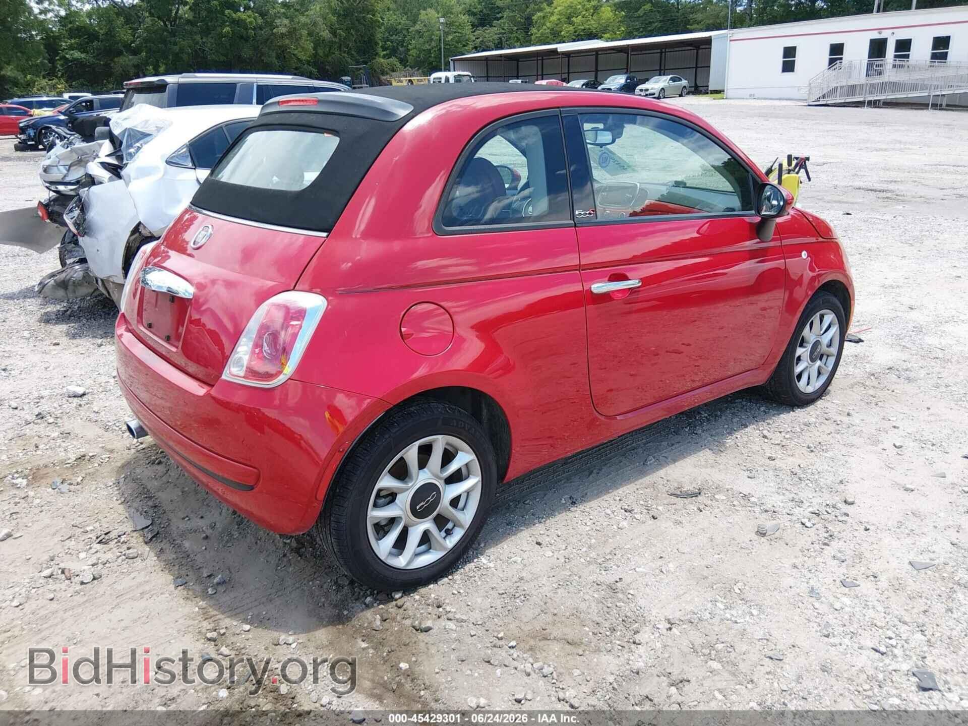 2017 FIAT 500C - VIN: 3C3CFFLR6HT648048 - Фото 4