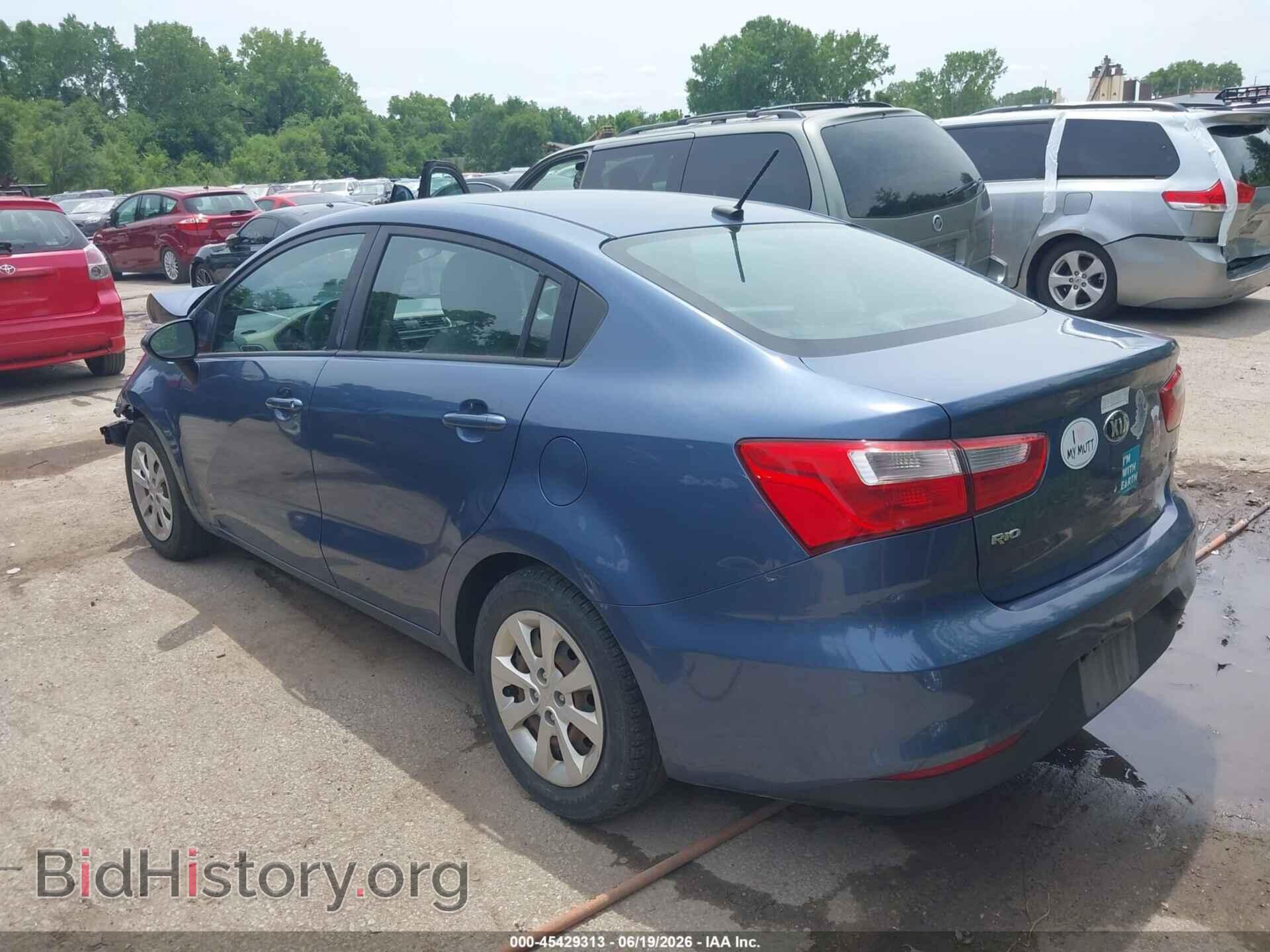 2016 KIA RIO - VIN: KNADM4A37G6654066 - Фото 3