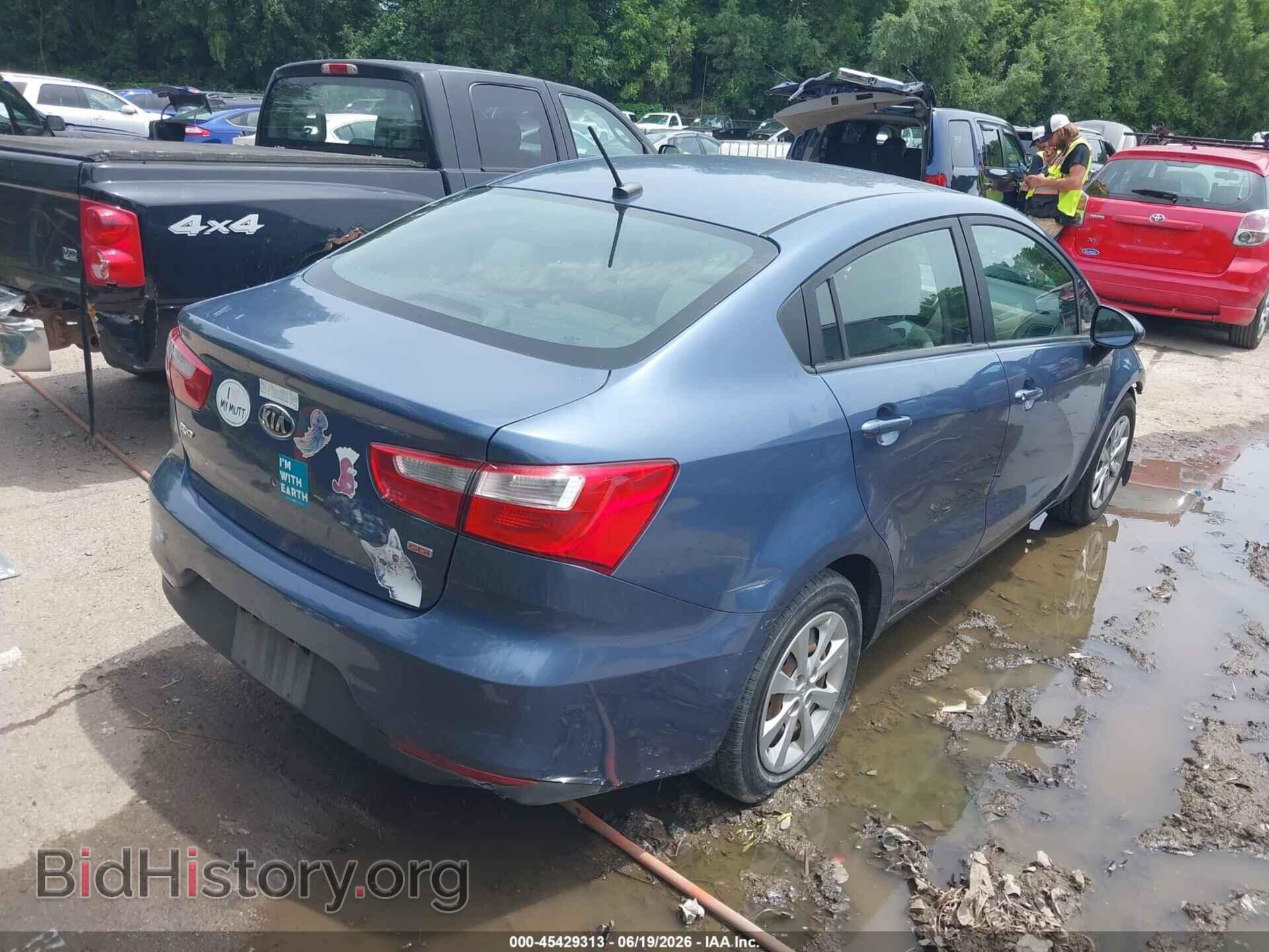 2016 KIA RIO - VIN: KNADM4A37G6654066 - Фото 4