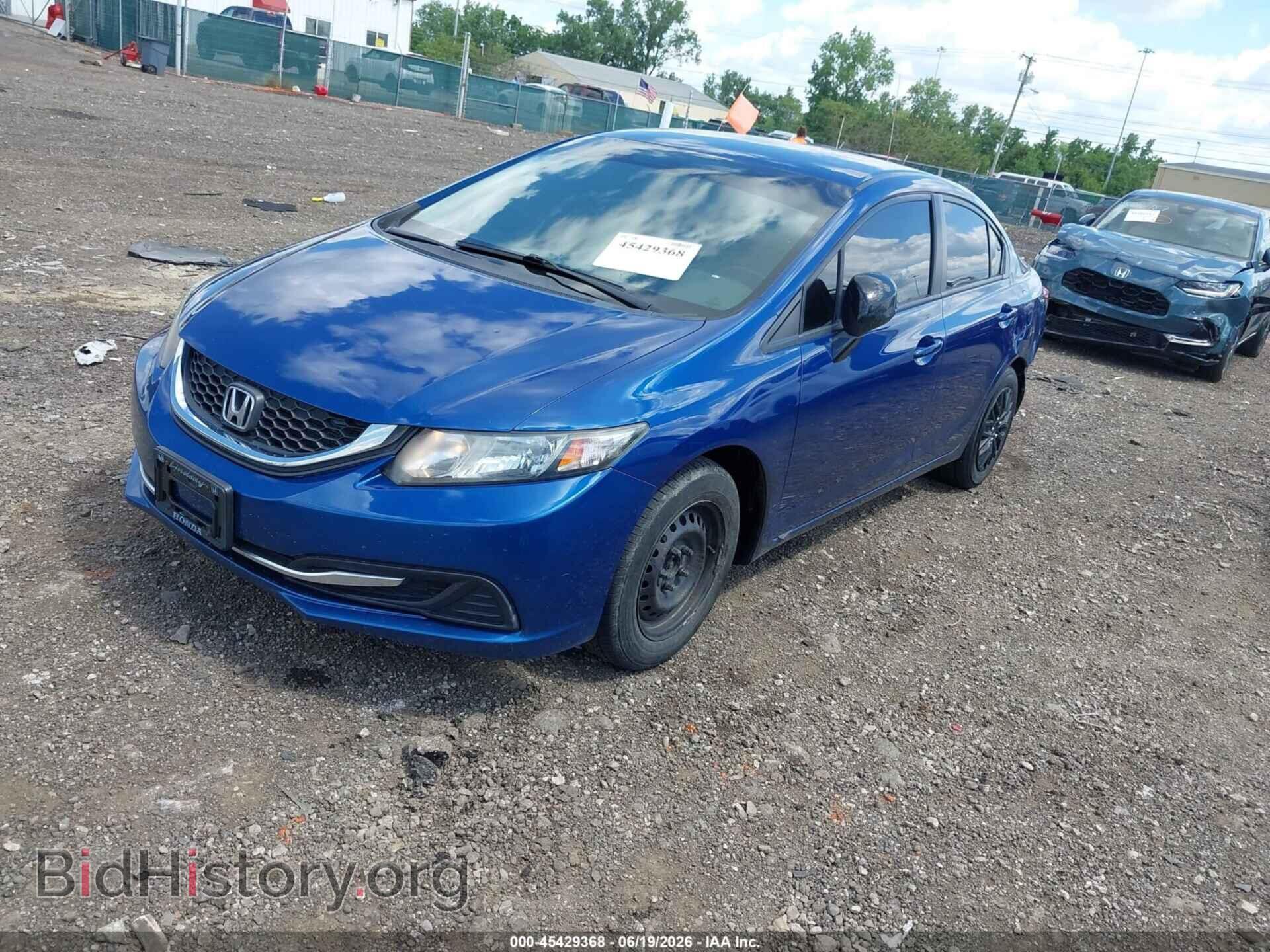 2013 HONDA CIVIC - VIN: 19XFB2F53DE061102 - Фото 2