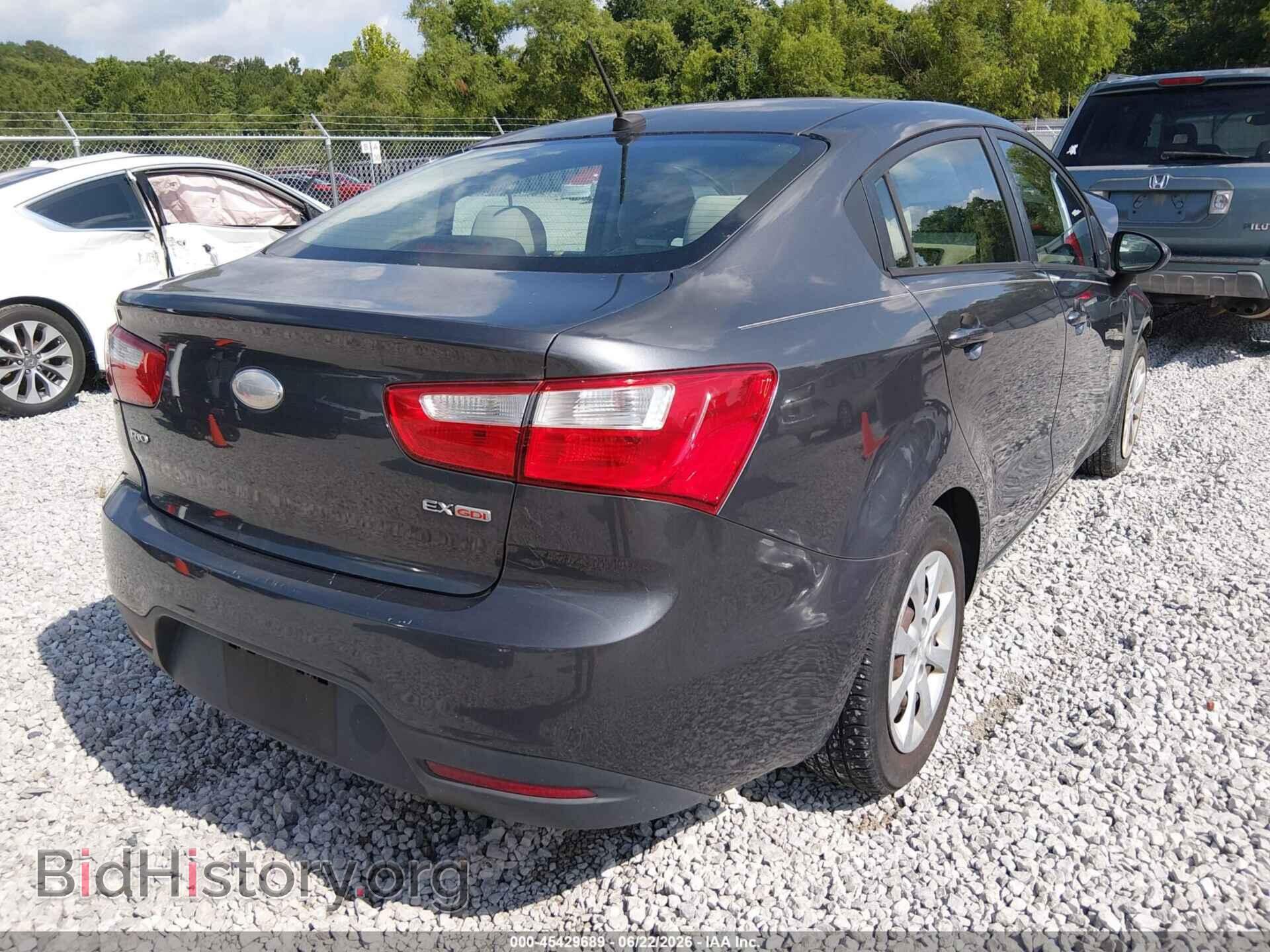 2014 KIA RIO - VIN: KNADN4A34E6334343 - Фото 4