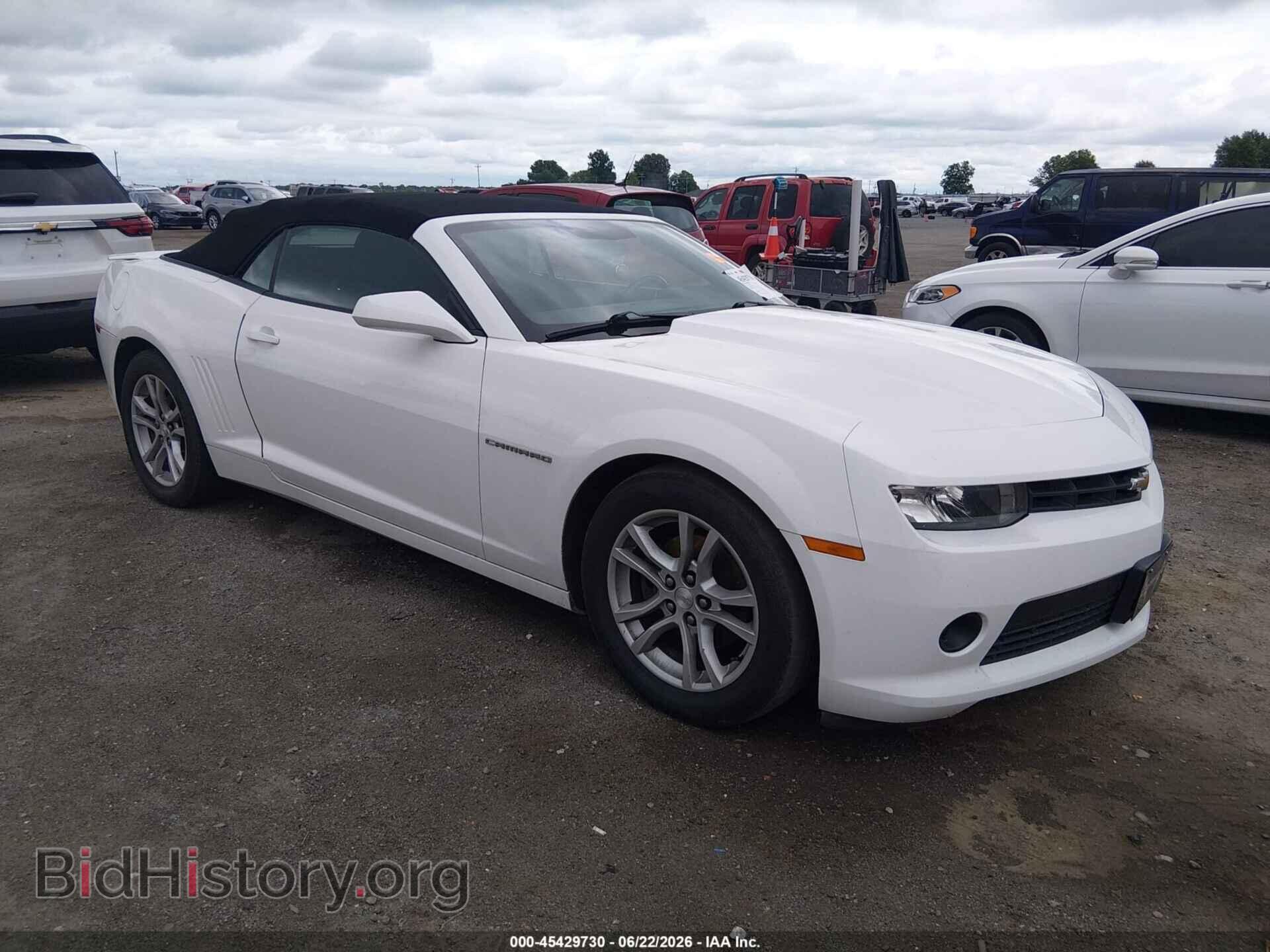 Photo 2G1FD3D36F9292250 - CHEVROLET CAMARO 2015