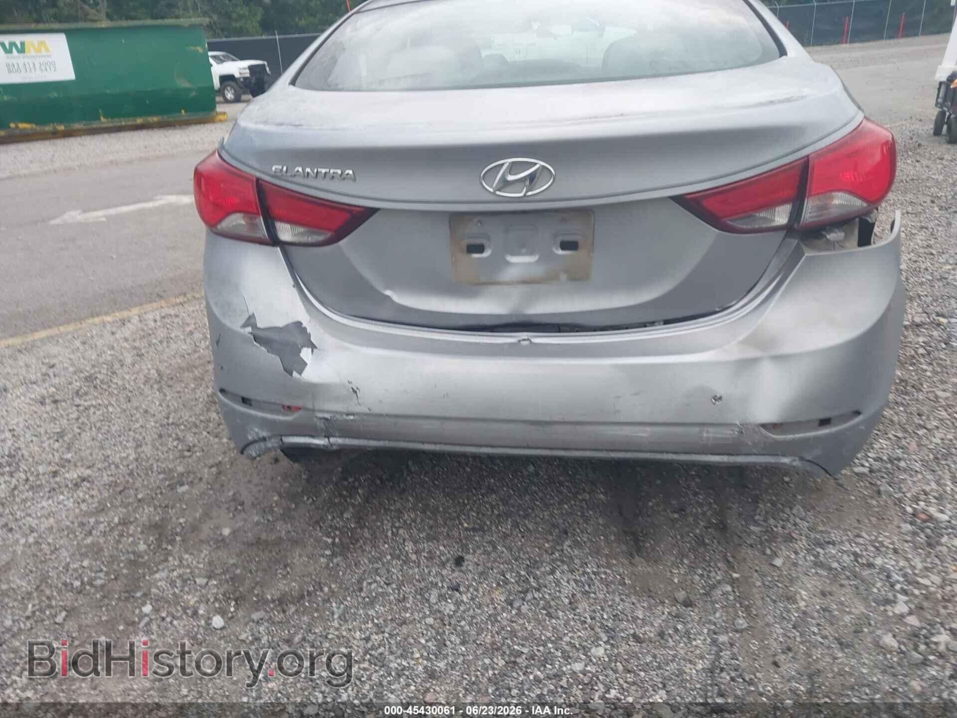 2016 HYUNDAI ELANTRA - VIN: 5NPDH4AE4GH659739 - Фото 6