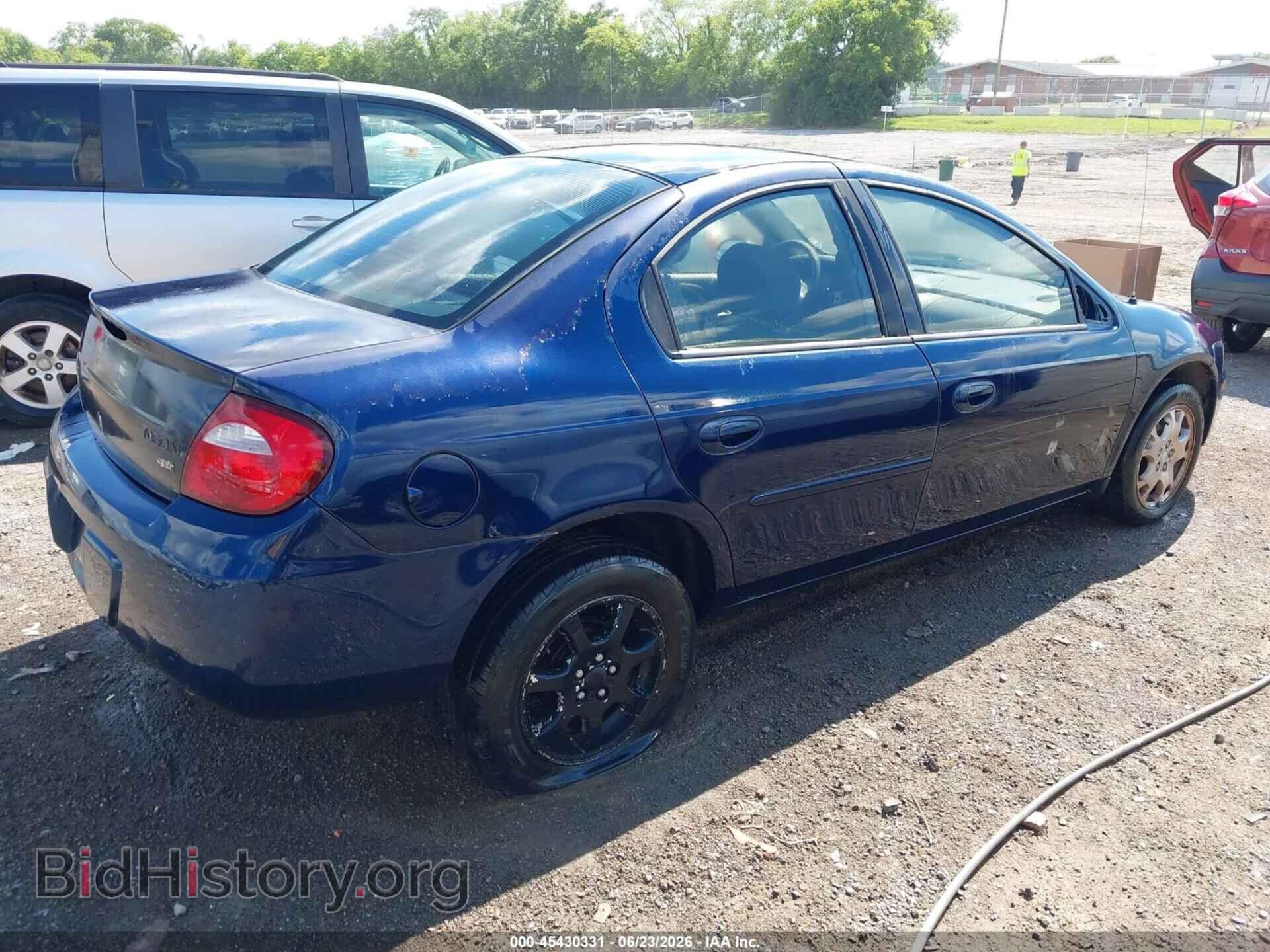 2005 DODGE NEON - VIN: 1B3ES56C45D260658 - Фото 4