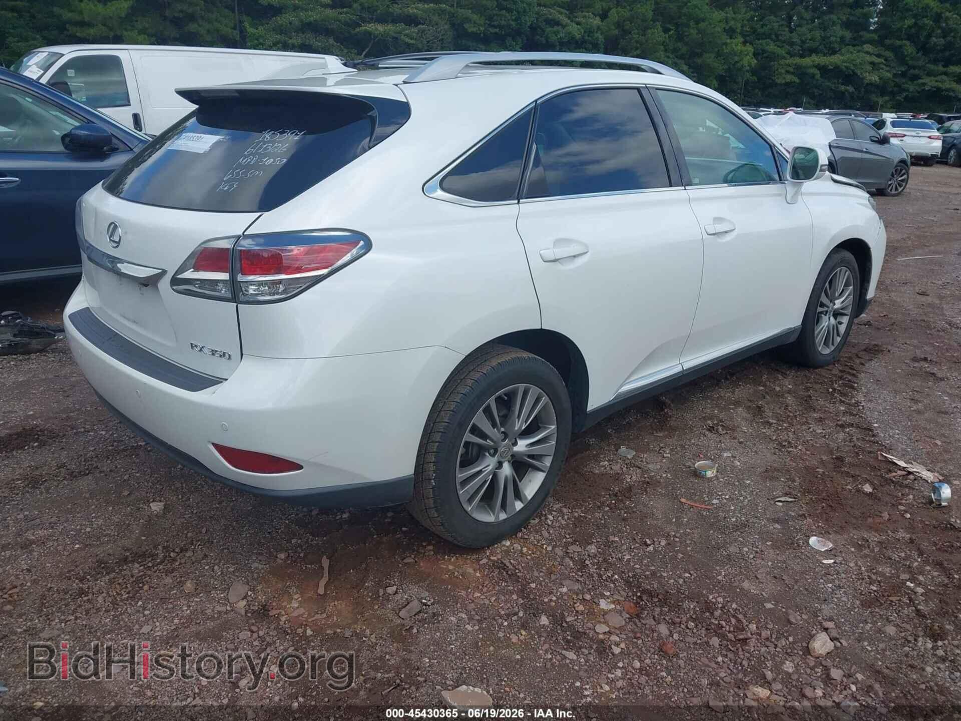 2013 LEXUS RX 350 - VIN: 2T2ZK1BA7DC088890 - Фото 4