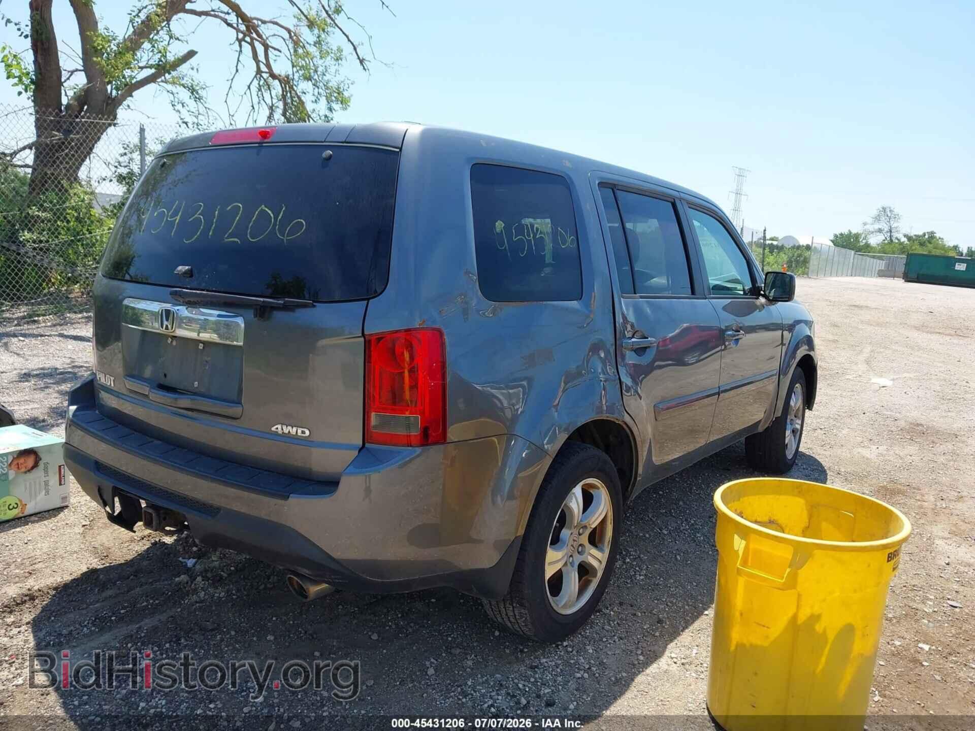 2013 HONDA PILOT - VIN: 5FNYF4H5XDB047049 - Photo 4