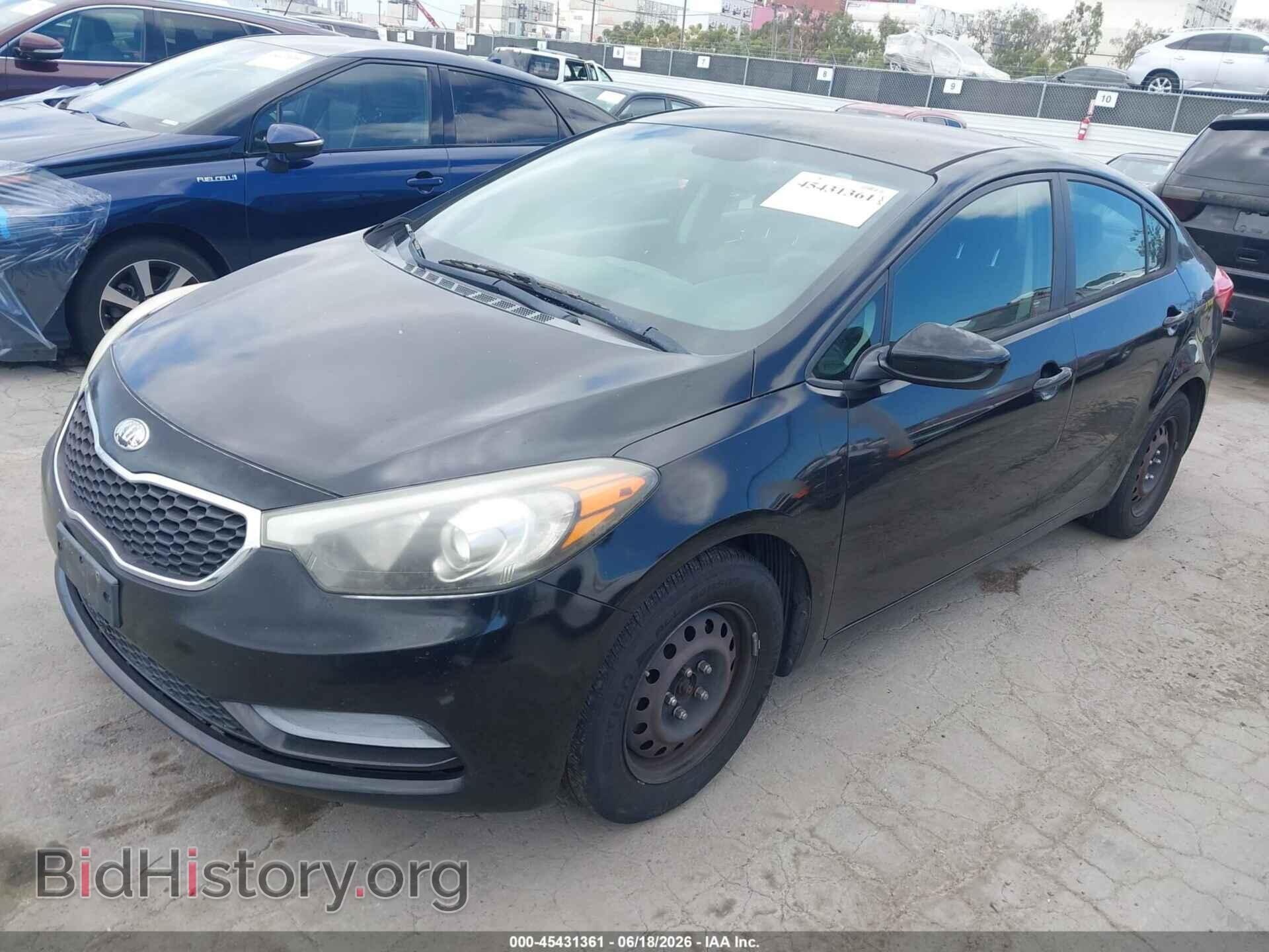 2014 KIA FORTE - VIN: KNAFK4A60E5186466 - Фото 2