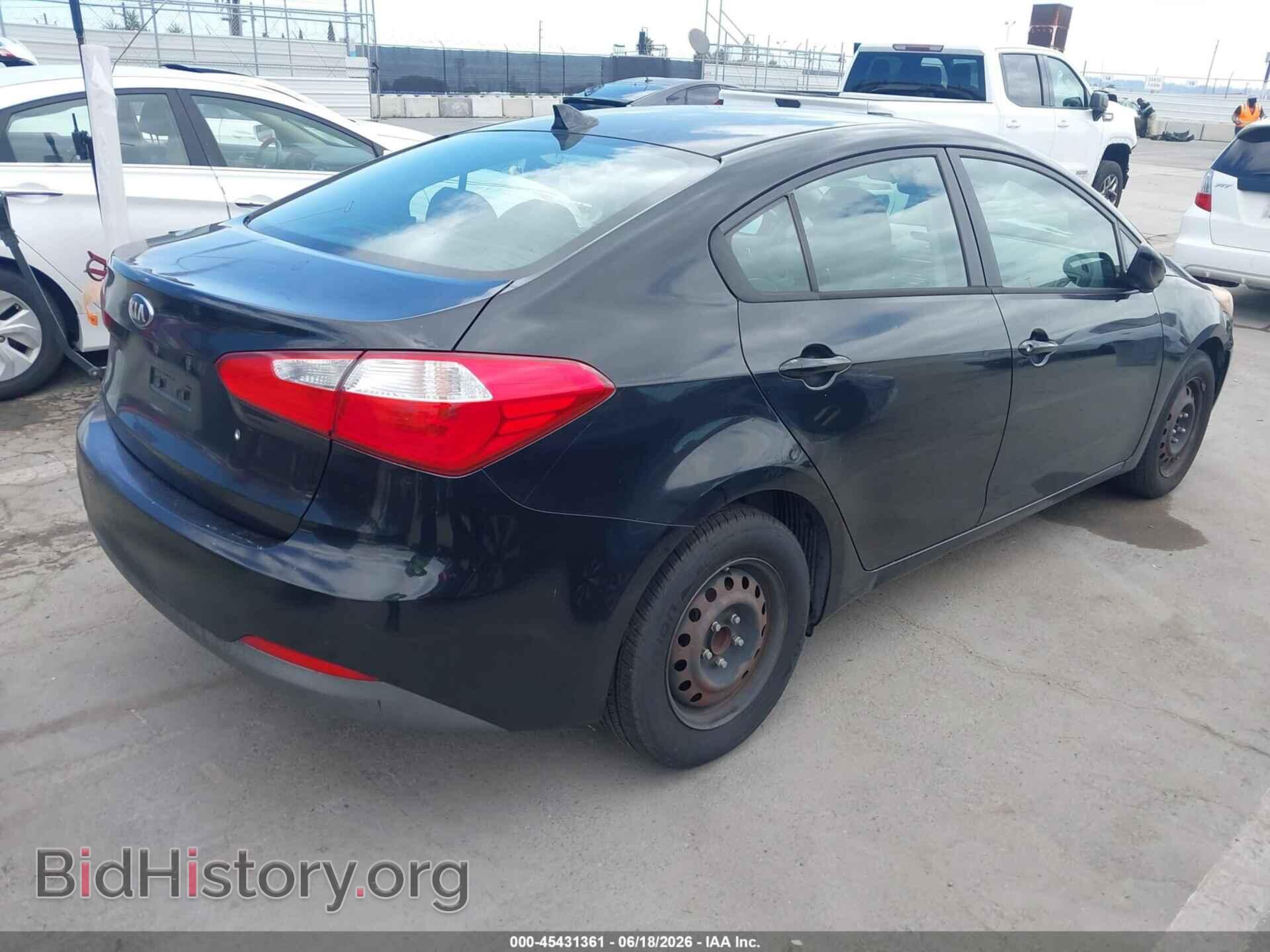 2014 KIA FORTE - VIN: KNAFK4A60E5186466 - Фото 4