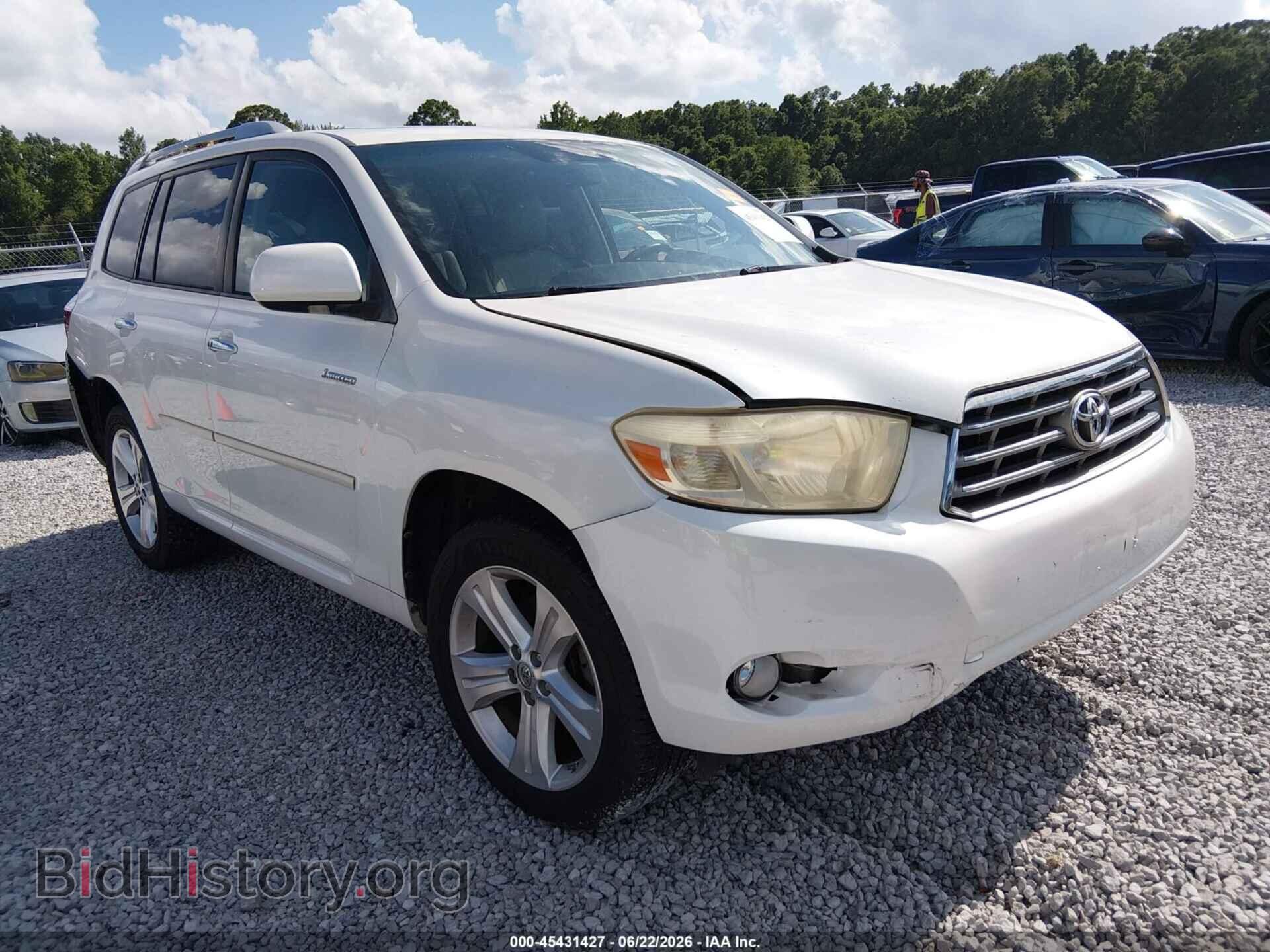 Photo JTEDS42AX82035228 - TOYOTA HIGHLANDER 2008