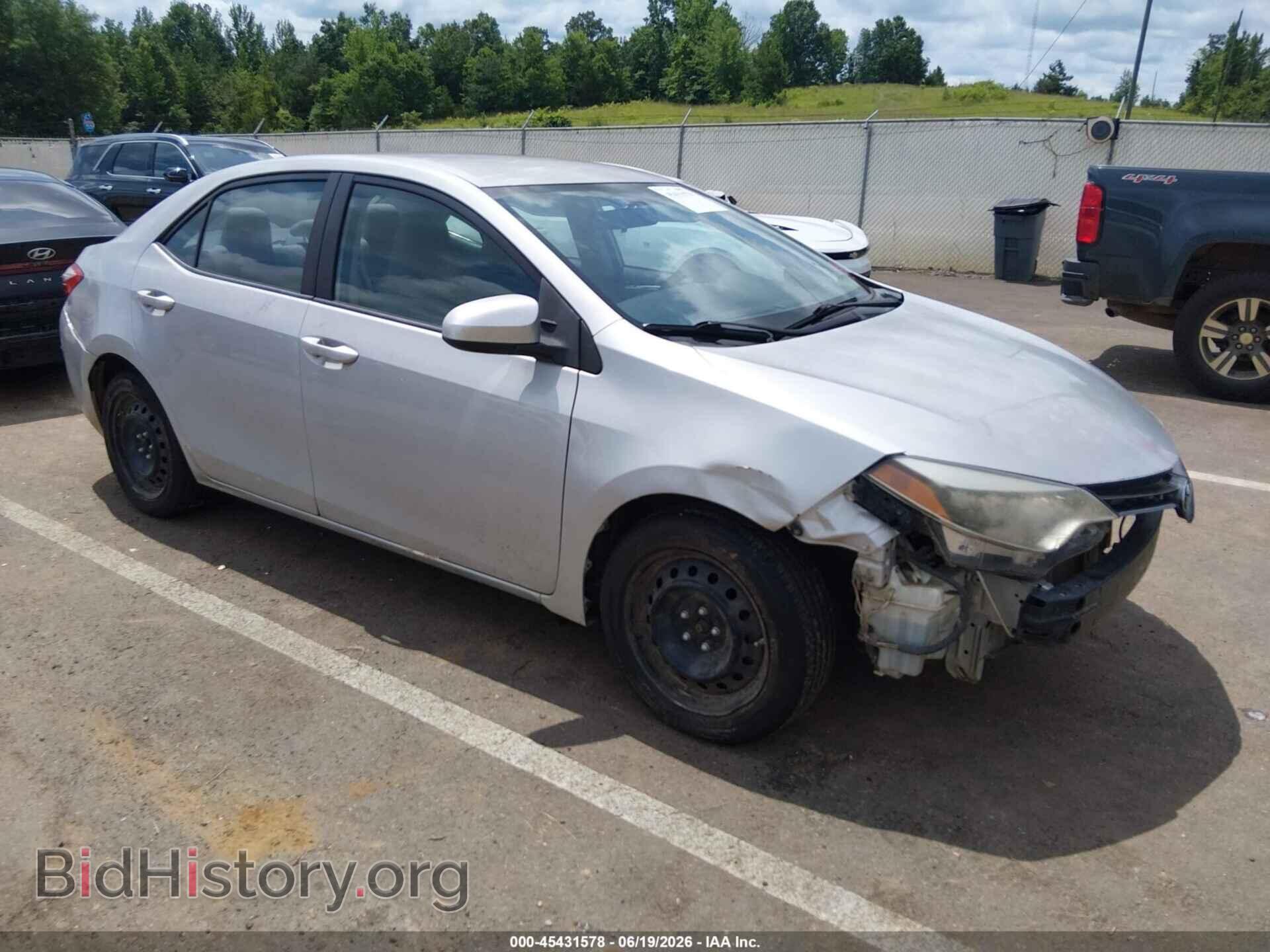 Фотография 2T1BURHE6FC347364 - TOYOTA COROLLA 2015