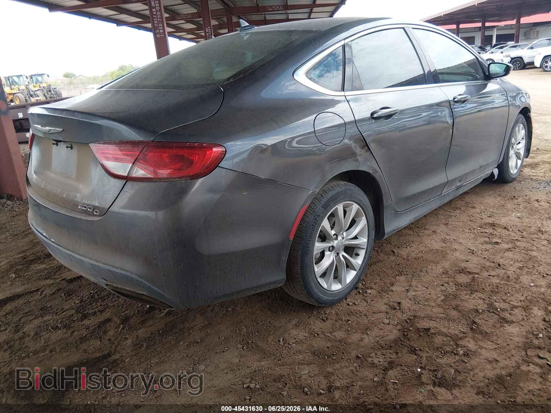 2016 CHRYSLER 200 - VIN: 1C3CCCCG8GN122959 - Фото 4