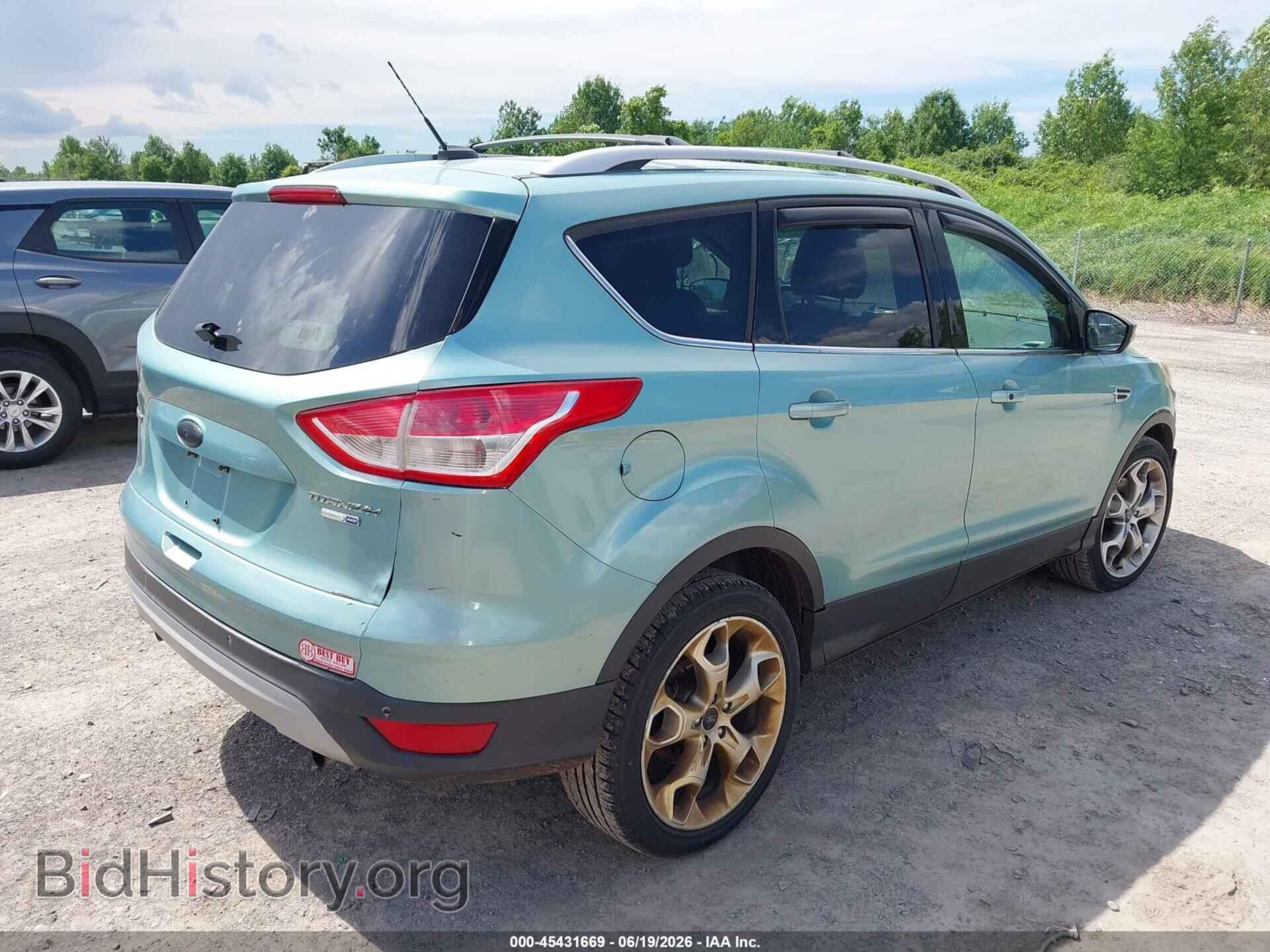 2013 FORD ESCAPE - VIN: 1FMCU9J91DUD16360 - Фото 4