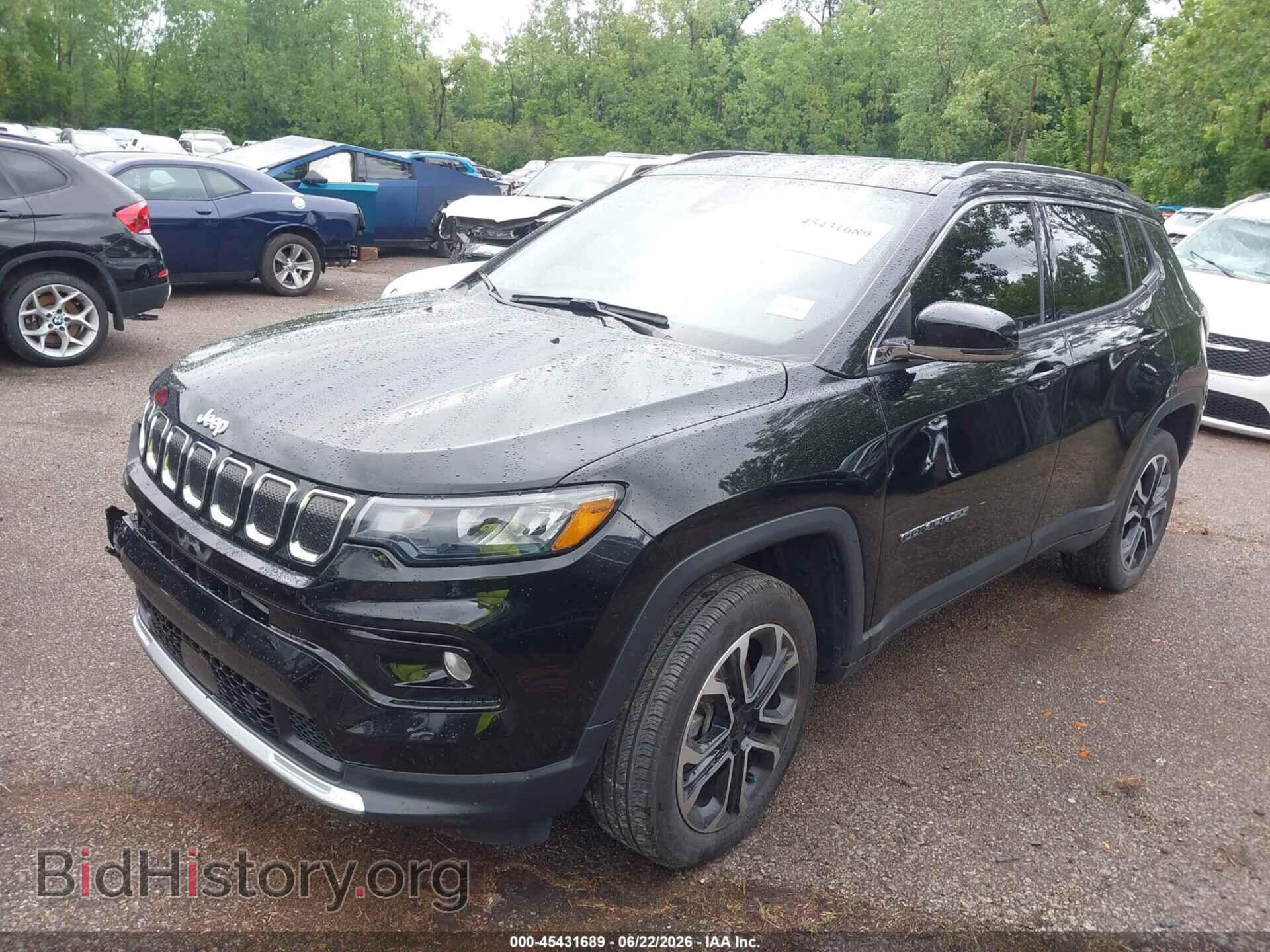 2022 JEEP COMPASS - VIN: 3C4NJDCB3NT133126 - Фото 2