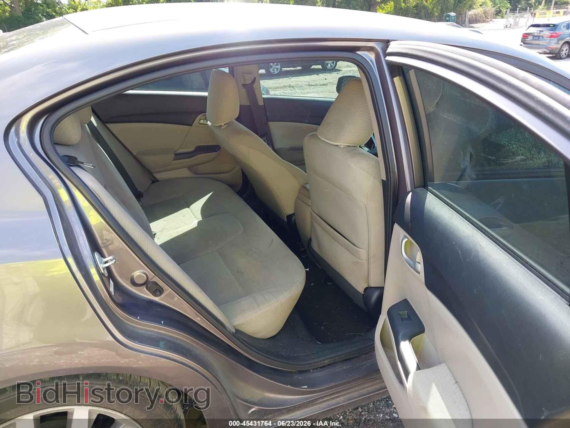 2013 HONDA CIVIC - VIN: 19XFB2F56DE040535 - Фото 8