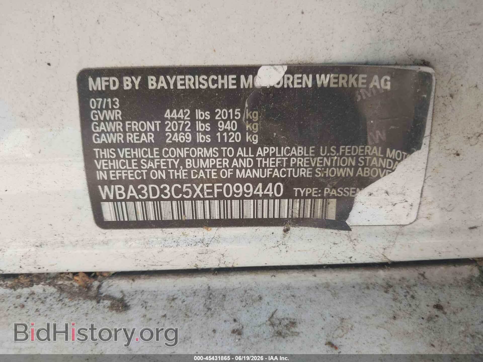 2014 BMW 328D - VIN: WBA3D3C5XEF099440 - Photo 9