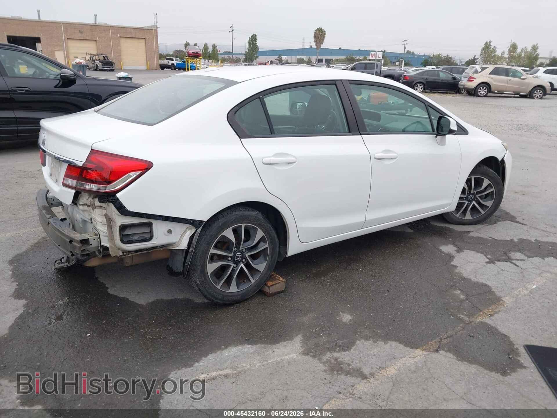 2013 HONDA CIVIC - VIN: 19XFB2F92DE233316 - Фото 4