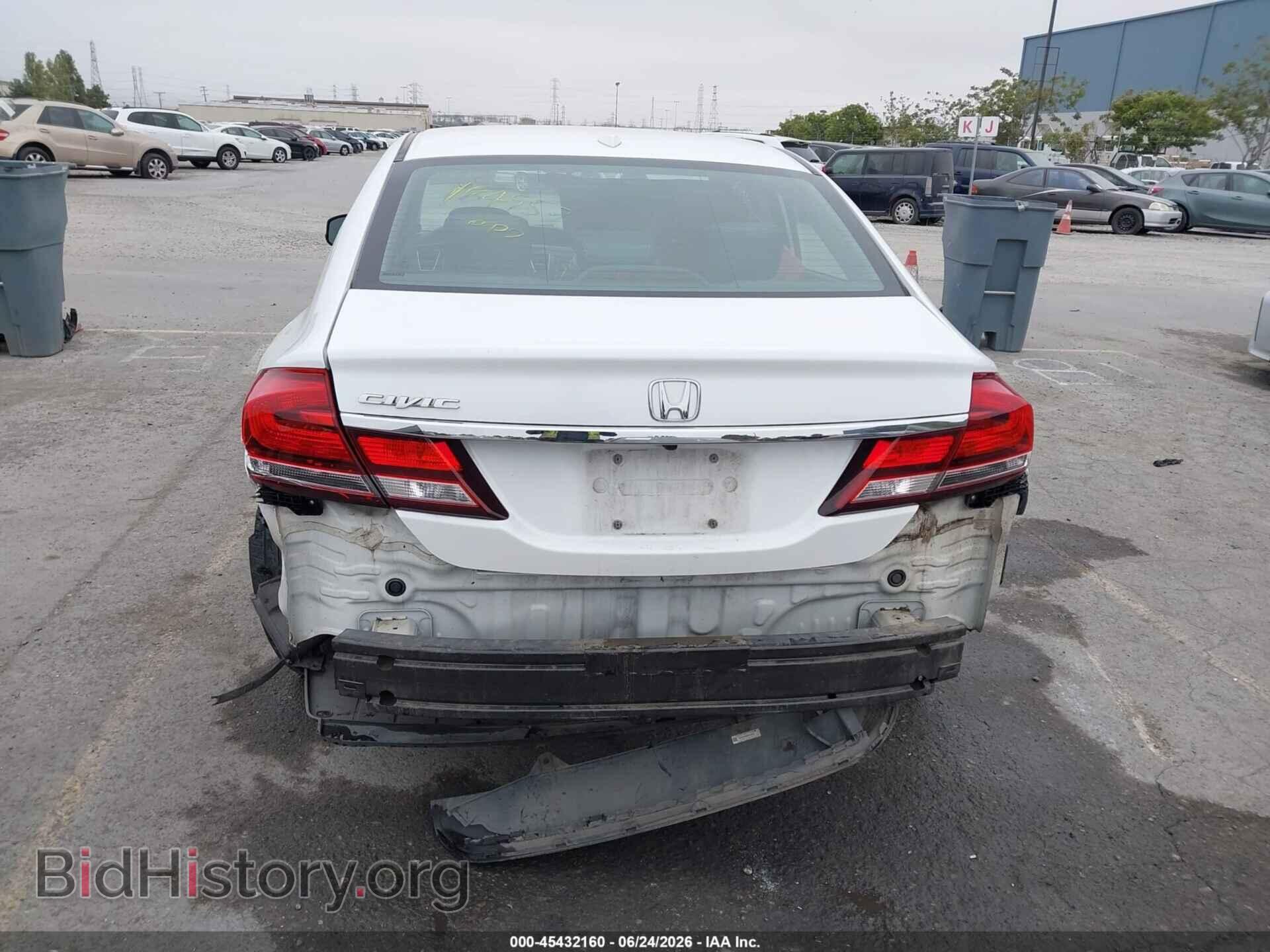 2013 HONDA CIVIC - VIN: 19XFB2F92DE233316 - Фото 6