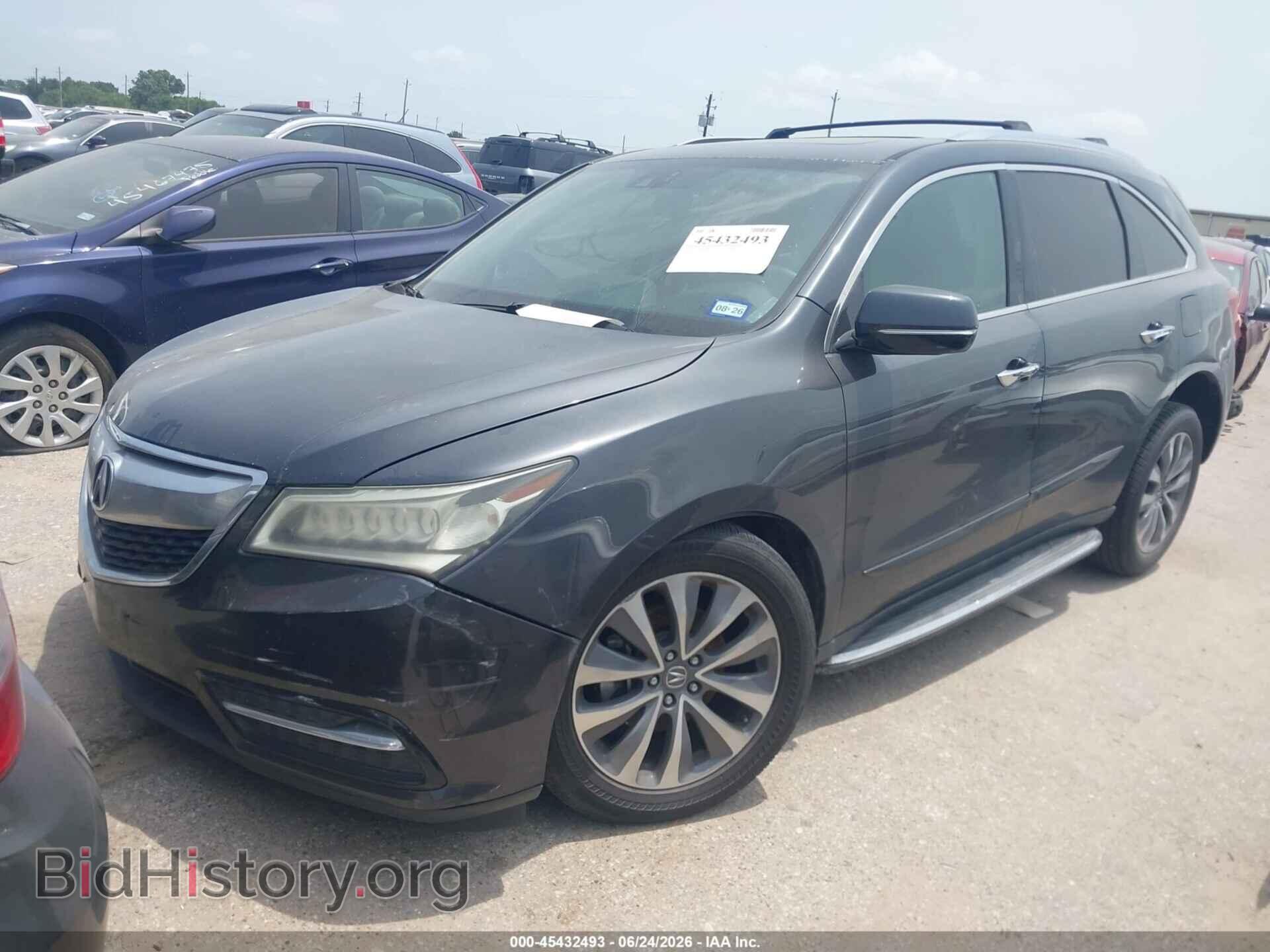 2015 ACURA MDX - VIN: 5FRYD4H45FB013969 - Фото 2