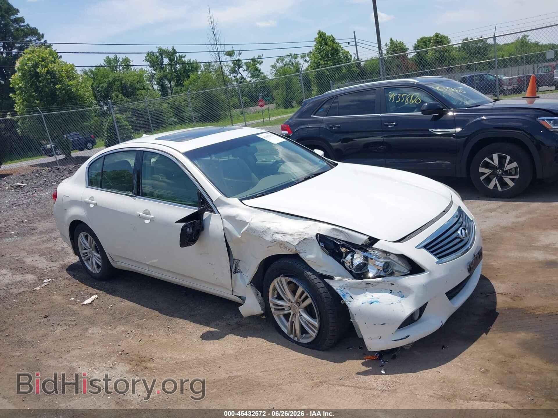 Photo JN1DV6AR7BM651580 - INFINITI G25X 2011