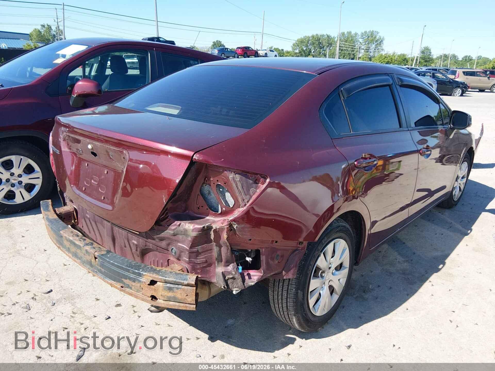 2012 HONDA CIVIC - VIN: 2HGFB2F55CH533353 - Photo 6