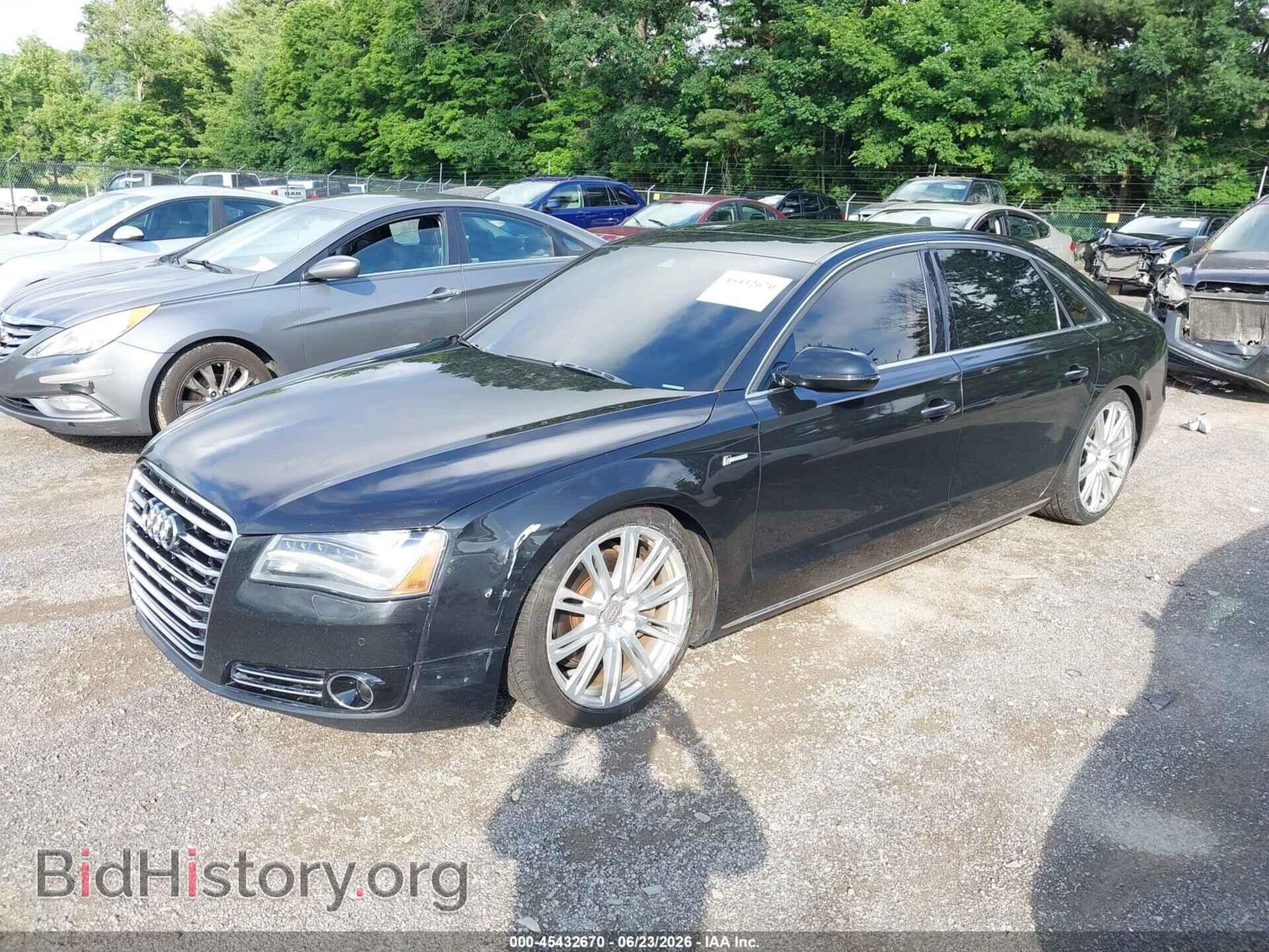 2013 AUDI A8 L - VIN: WAURGAFD1DN002509 - Photo 2