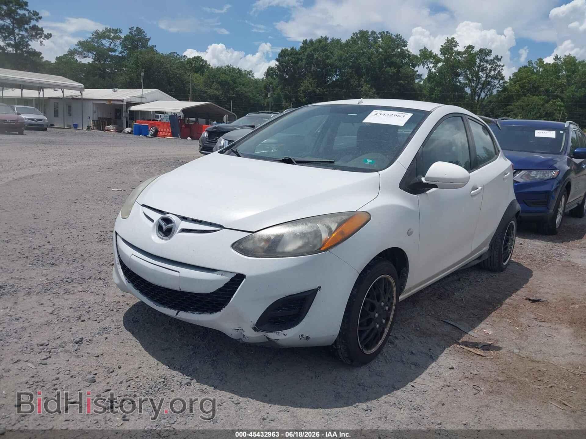 2011 MAZDA MAZDA2 - VIN: JM1DE1HZ7B0110087 - Фото 2