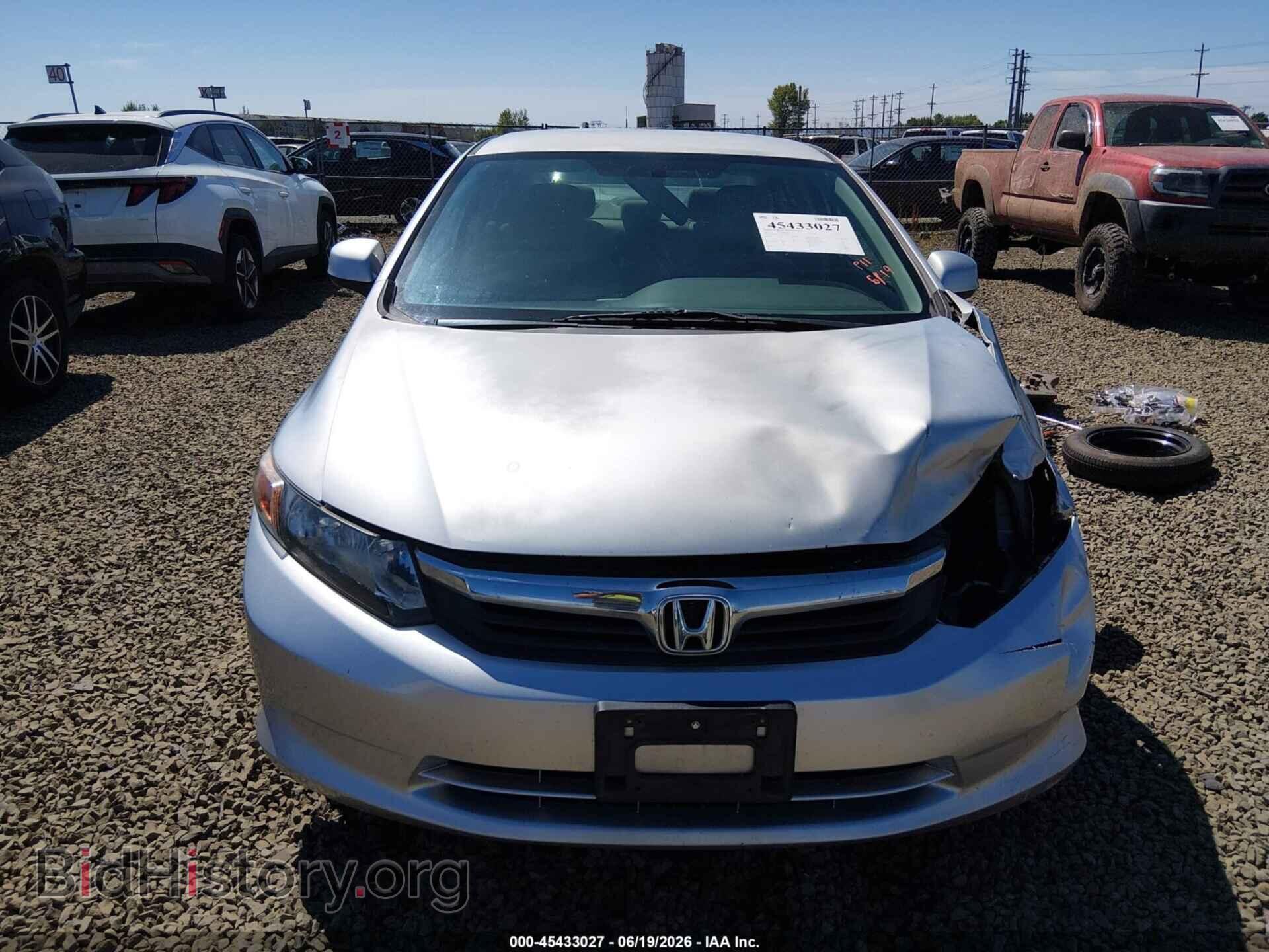2012 HONDA CIVIC - VIN: 2HGFB2F59CH320616 - Фото 12