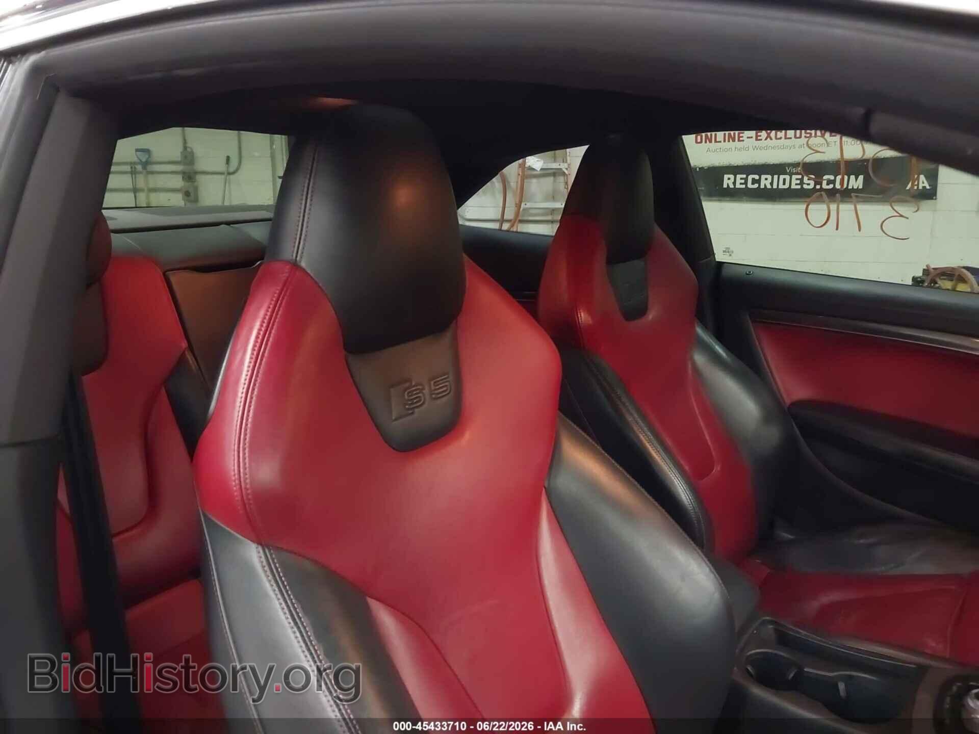 2013 AUDI S5 - VIN: WAUCGAFRXDA032018 - Photo 8