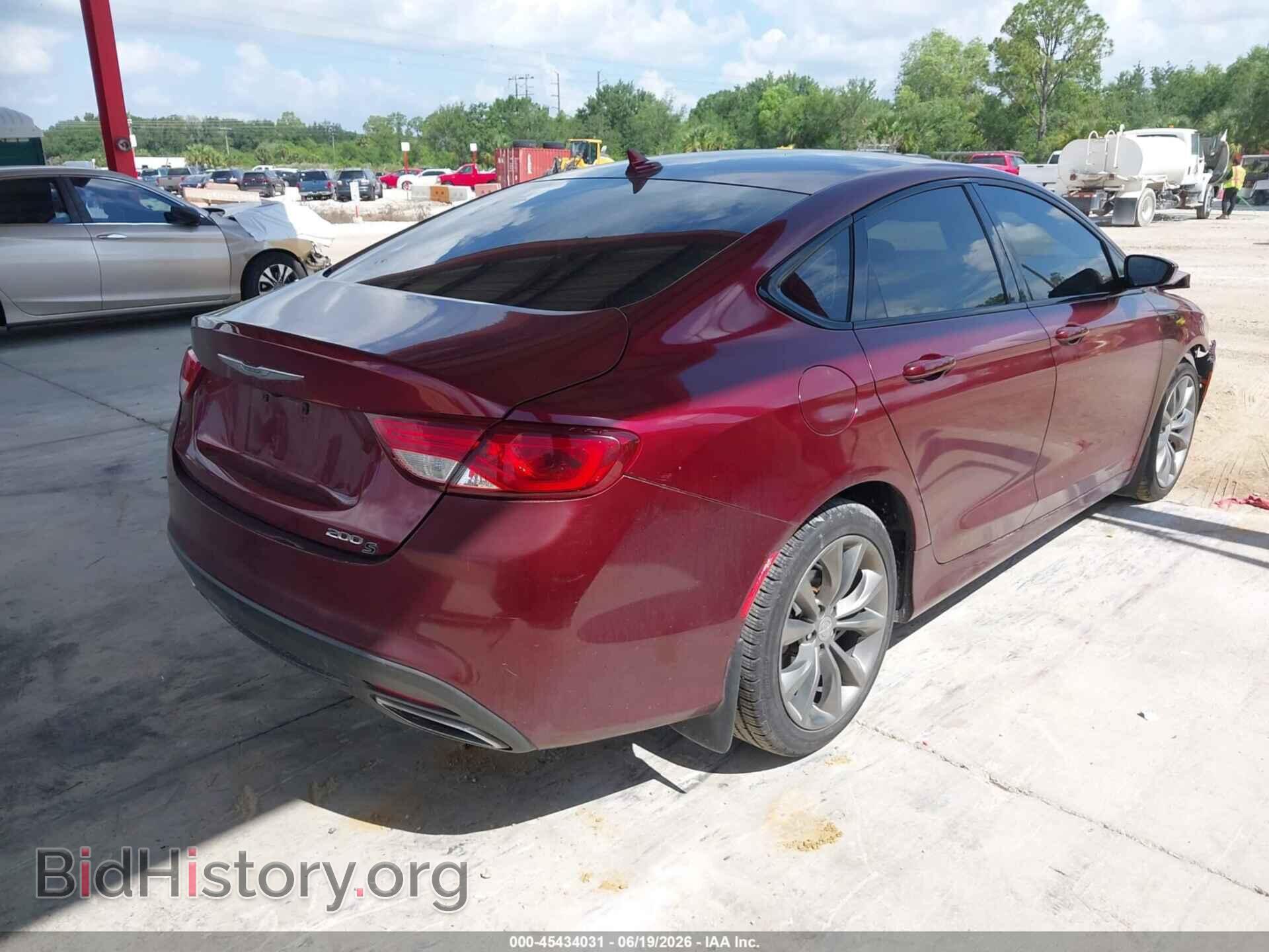 2016 CHRYSLER 200 - VIN: 1C3CCCBG0GN162308 - Фото 4