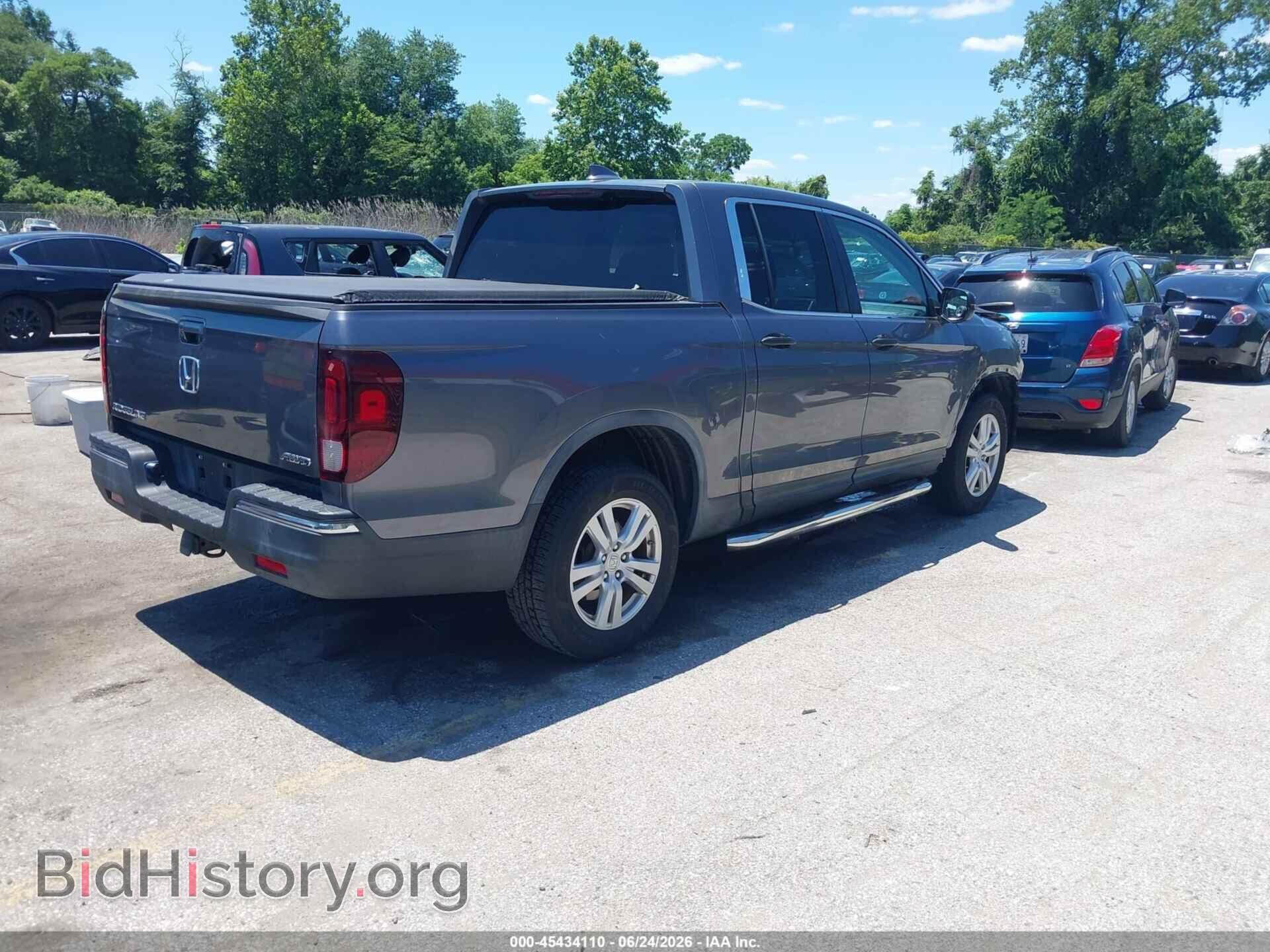 2017 HONDA RIDGELINE - VIN: 5FPYK3F21HB007664 - Photo 4