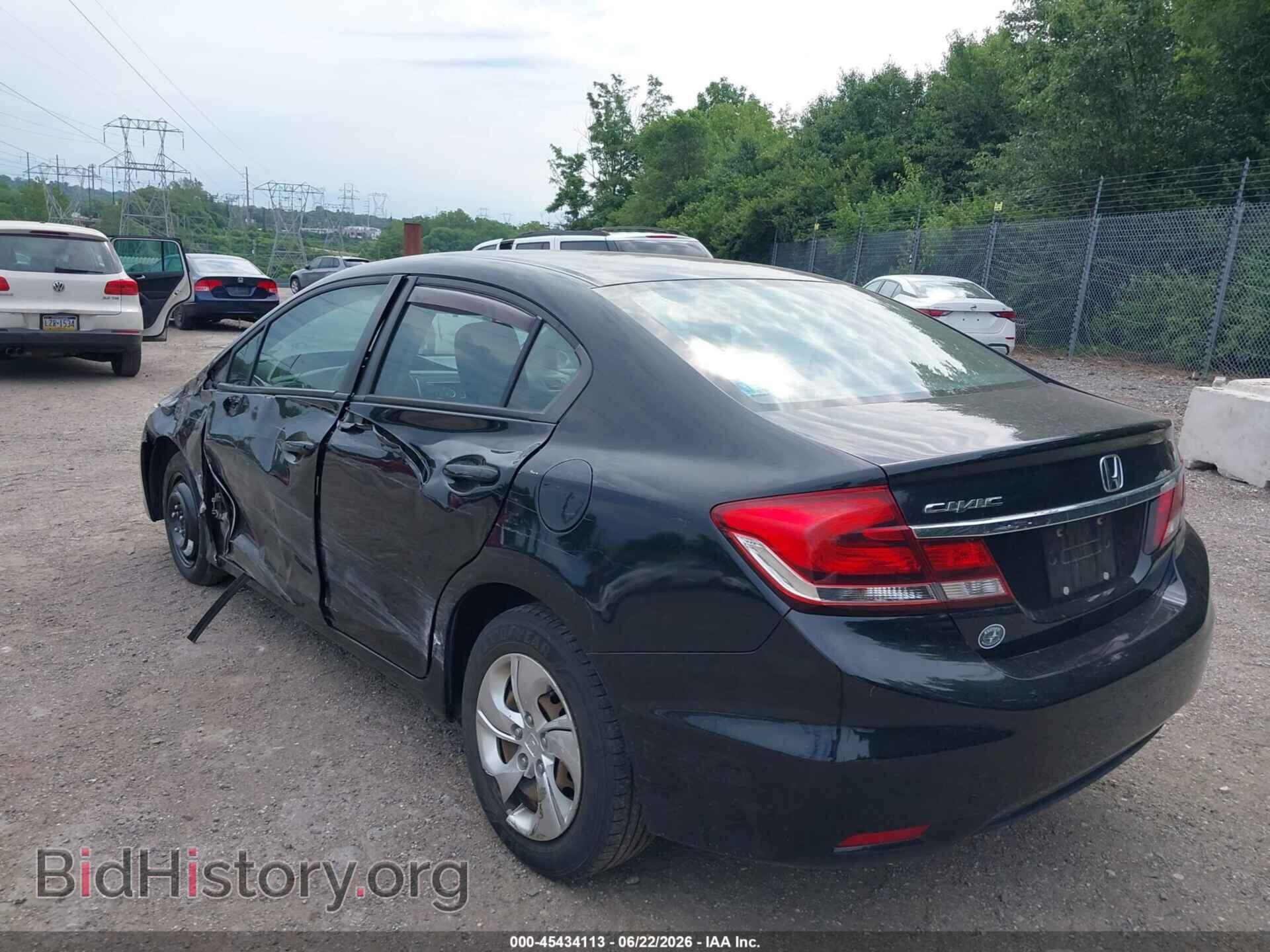 2013 HONDA CIVIC - VIN: 19XFB2F58DE271386 - Фото 3