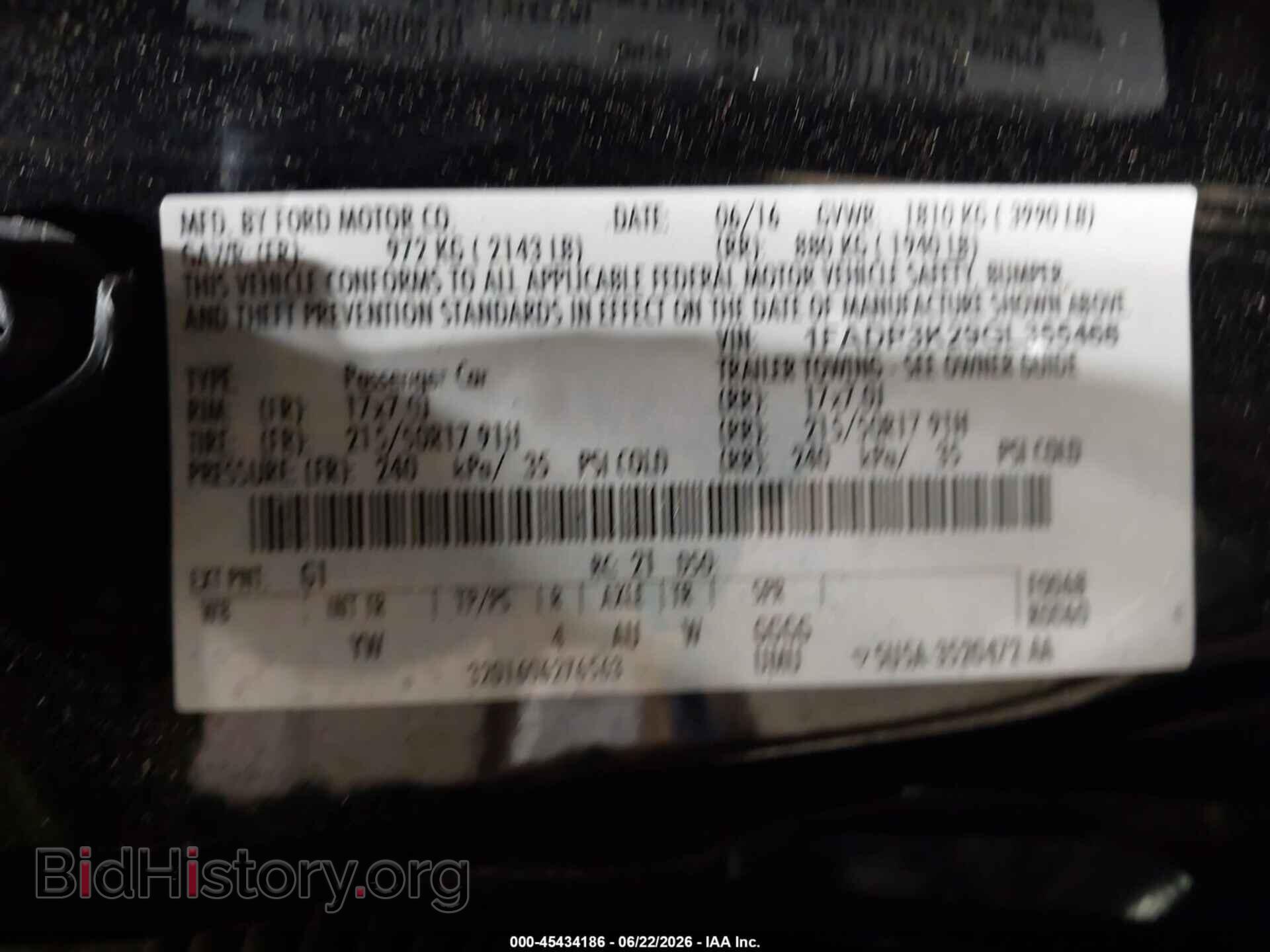 2016 FORD FOCUS - VIN: 1FADP3K29GL355468 - Photo 9