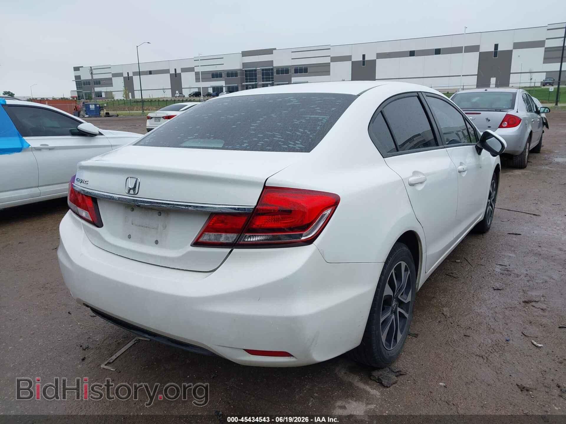 2014 HONDA CIVIC - VIN: 19XFB2F86EE067374 - Фото 4