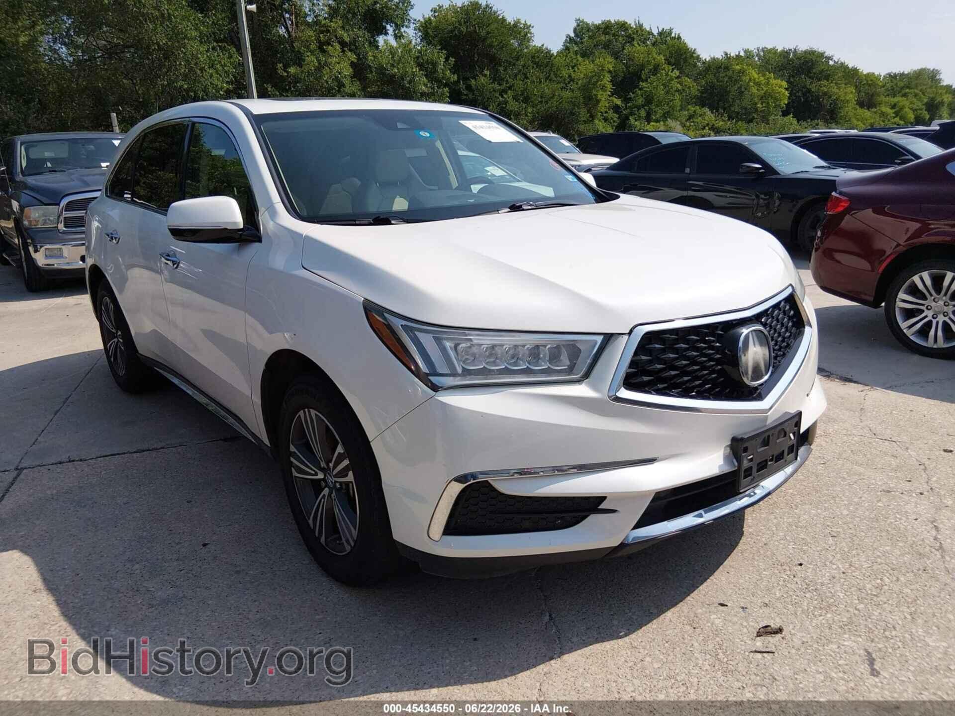 Фотография 5FRYD3H31HB005825 - ACURA MDX 2017