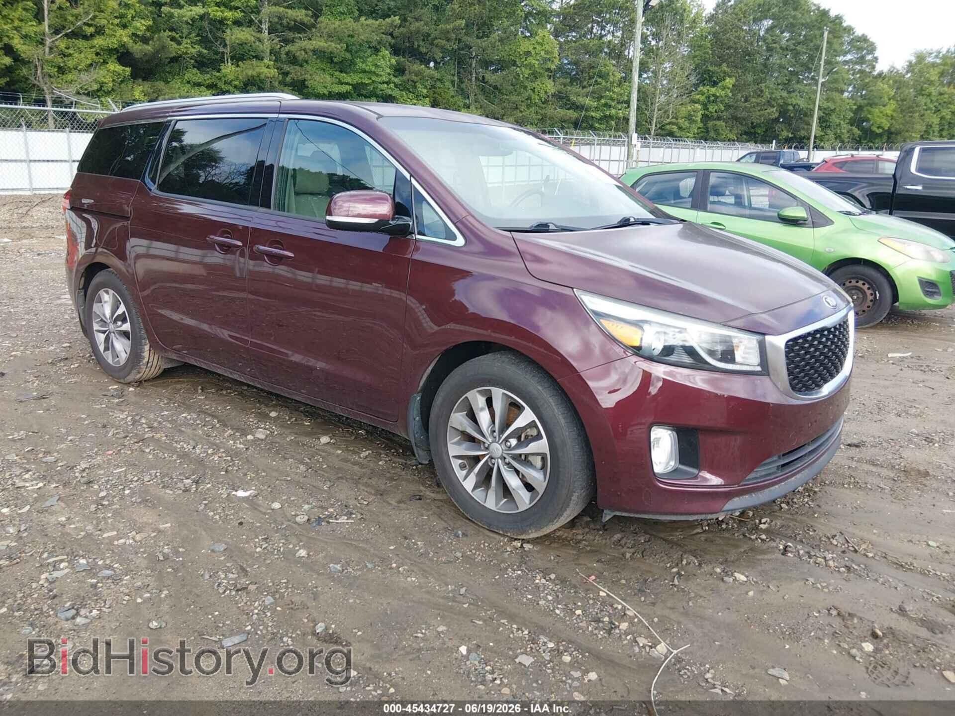 Photo KNDMC5C1XG6181433 - KIA SEDONA 2016