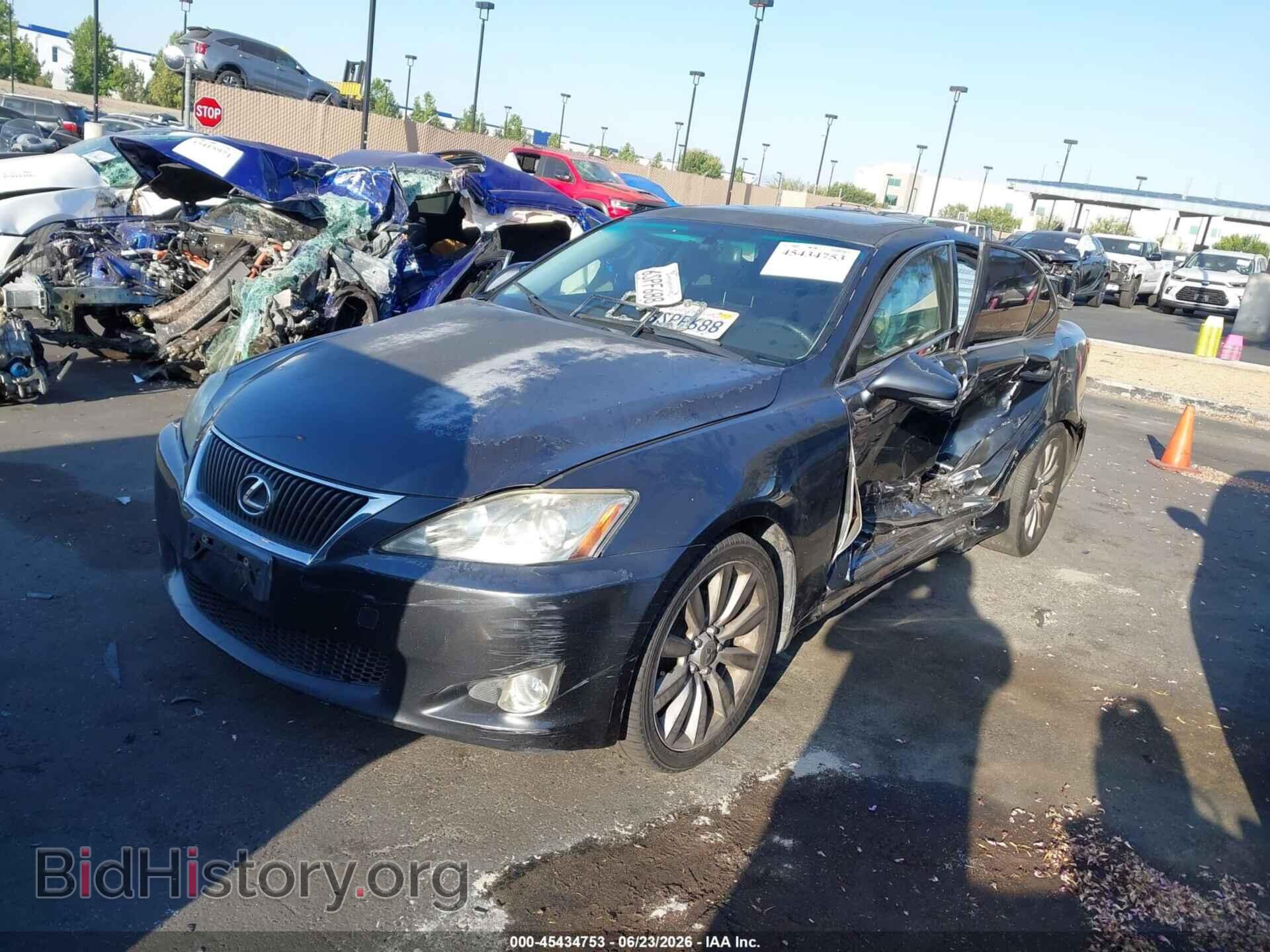 2009 LEXUS IS 250 - VIN: JTHBK262292084457 - Фото 2