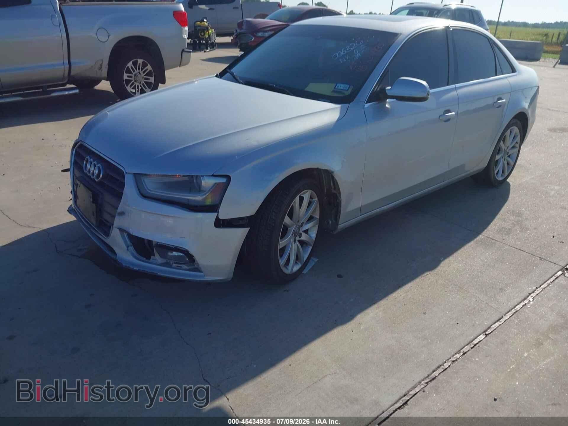 2013 AUDI A4 - VIN: WAUFFAFL6DN006326 - Photo 2