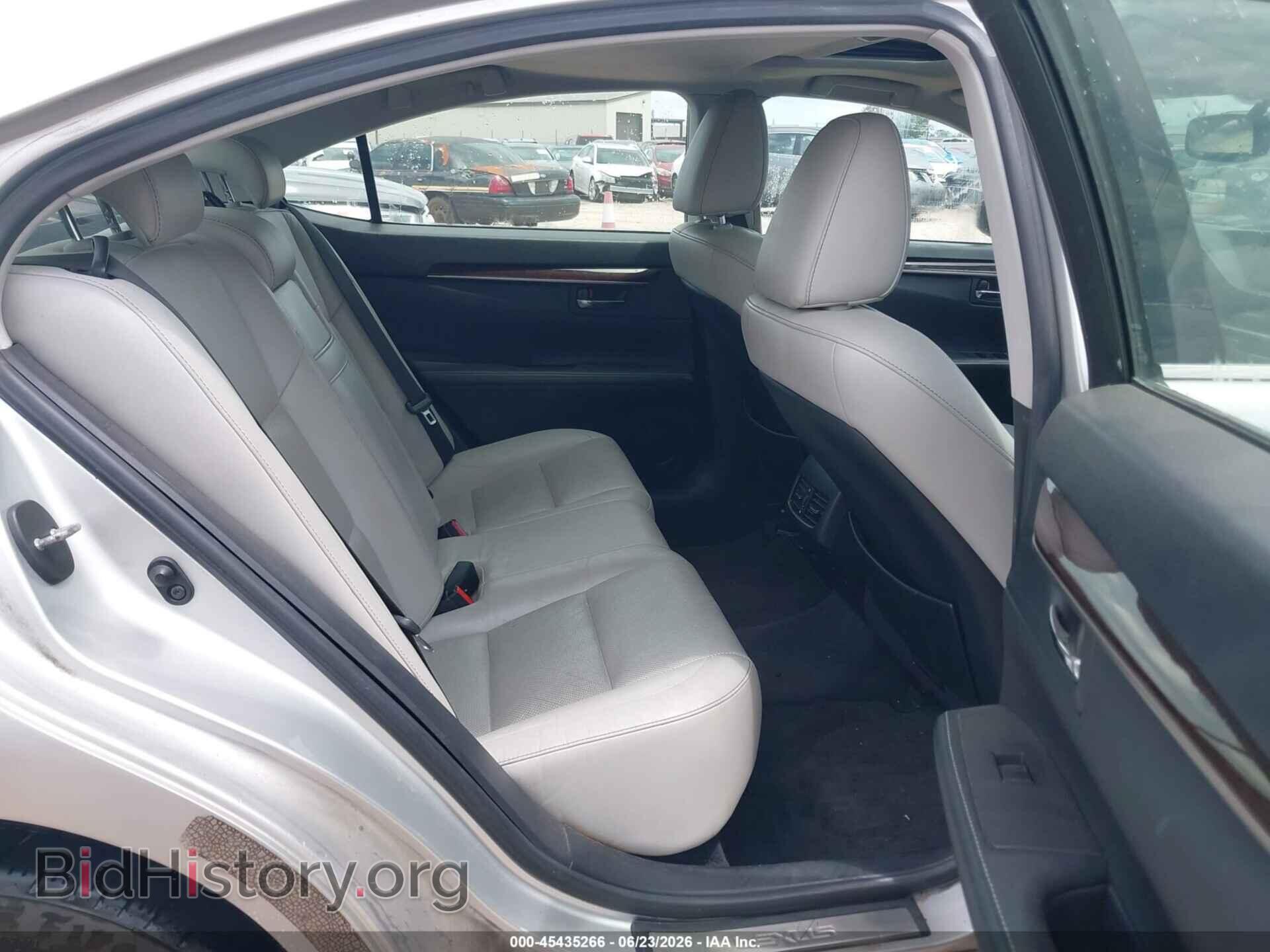 2013 LEXUS ES 350 - VIN: JTHBK1GG1D2037613 - Фото 8